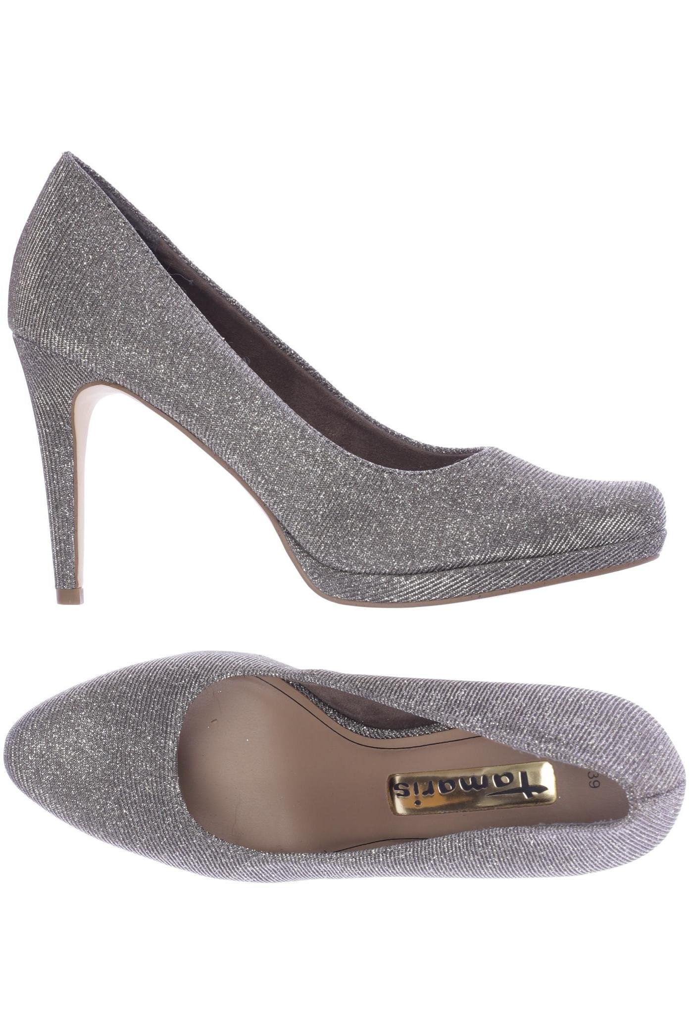 

Tamaris Damen Pumps, silber, Gr. 39