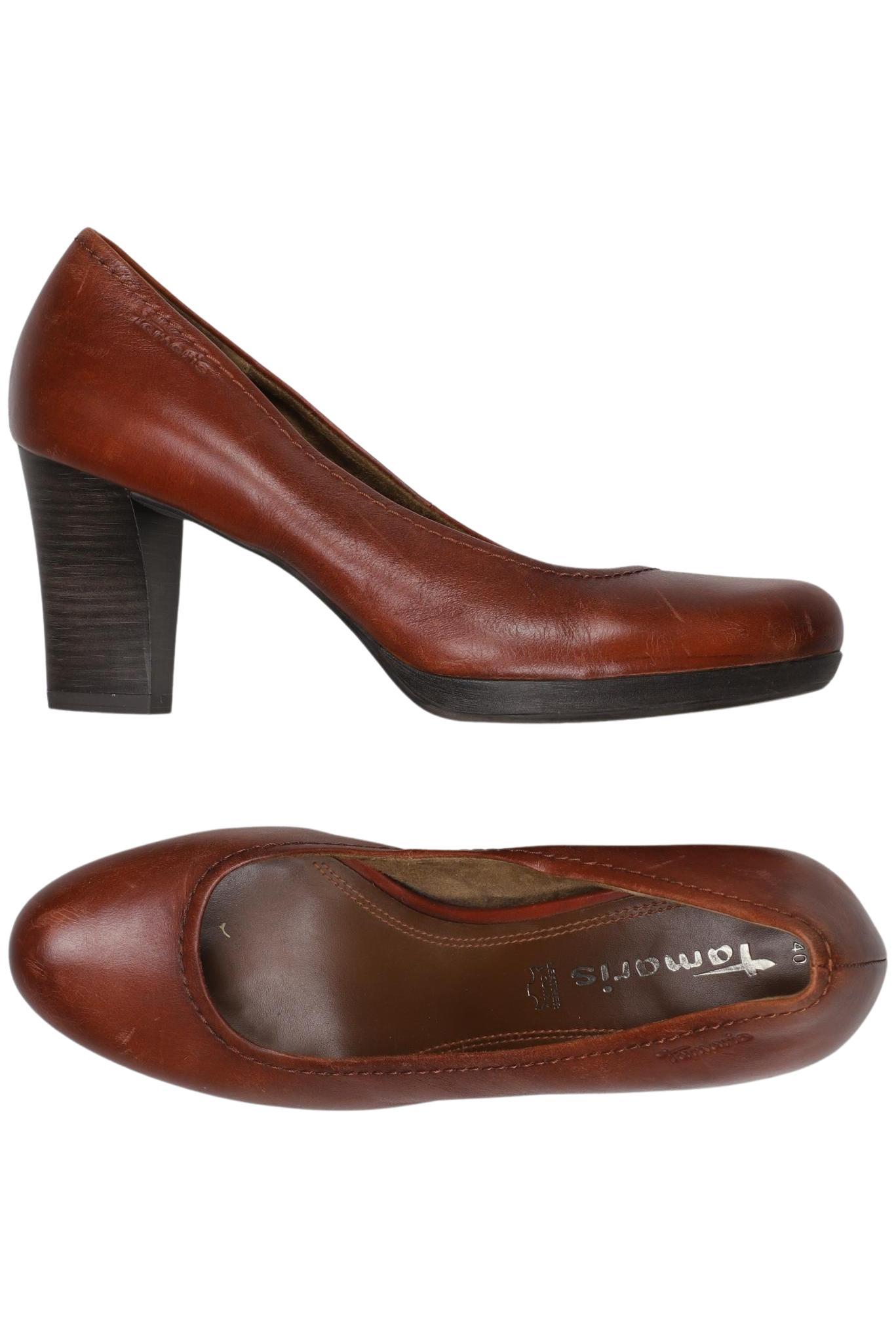 

Tamaris Damen Pumps, braun, Gr. 40