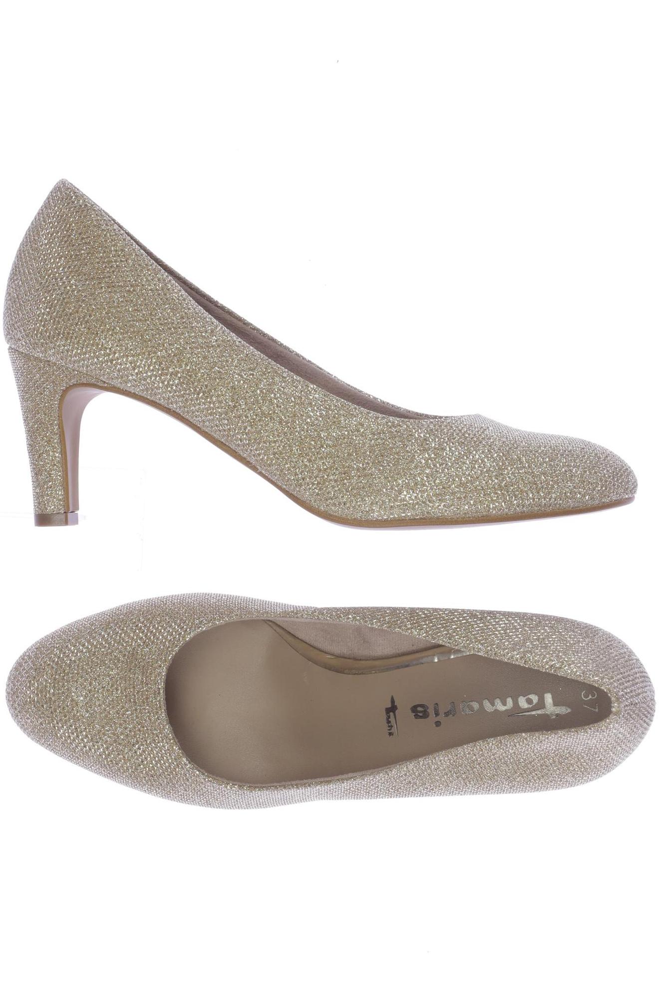 

Tamaris Damen Pumps, gold, Gr. 40