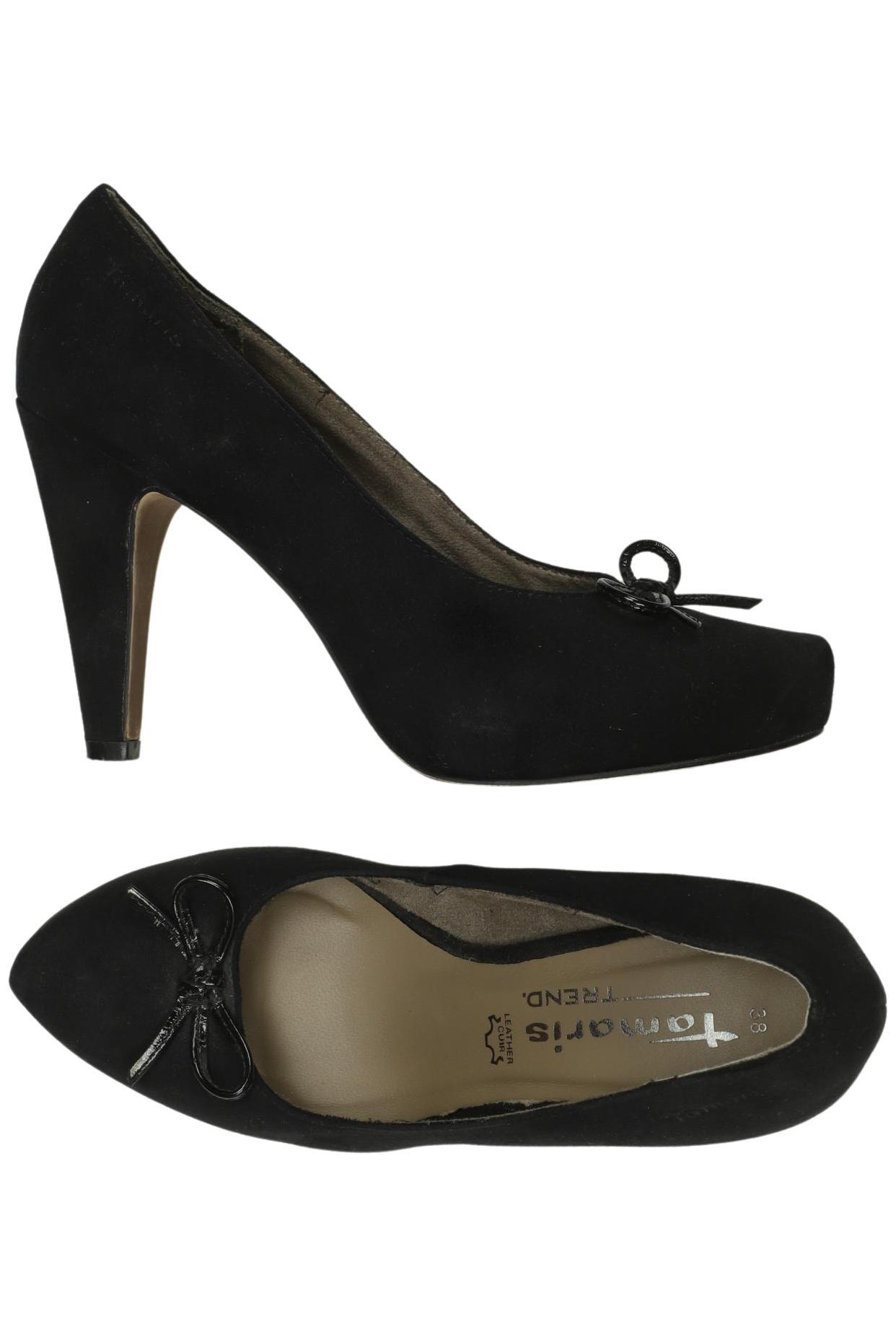 

Tamaris Damen Pumps, schwarz, Gr. 38