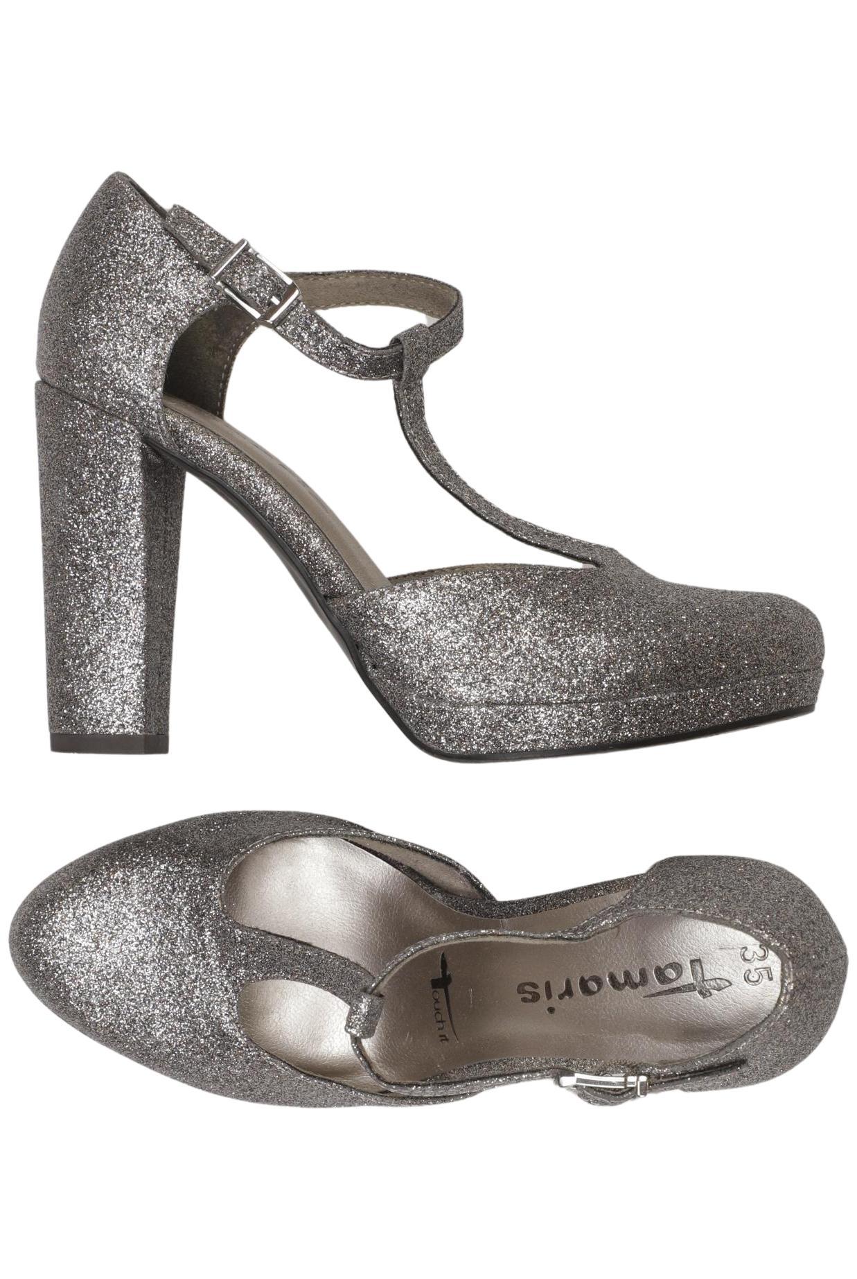 

Tamaris Damen Pumps, silber, Gr. 35