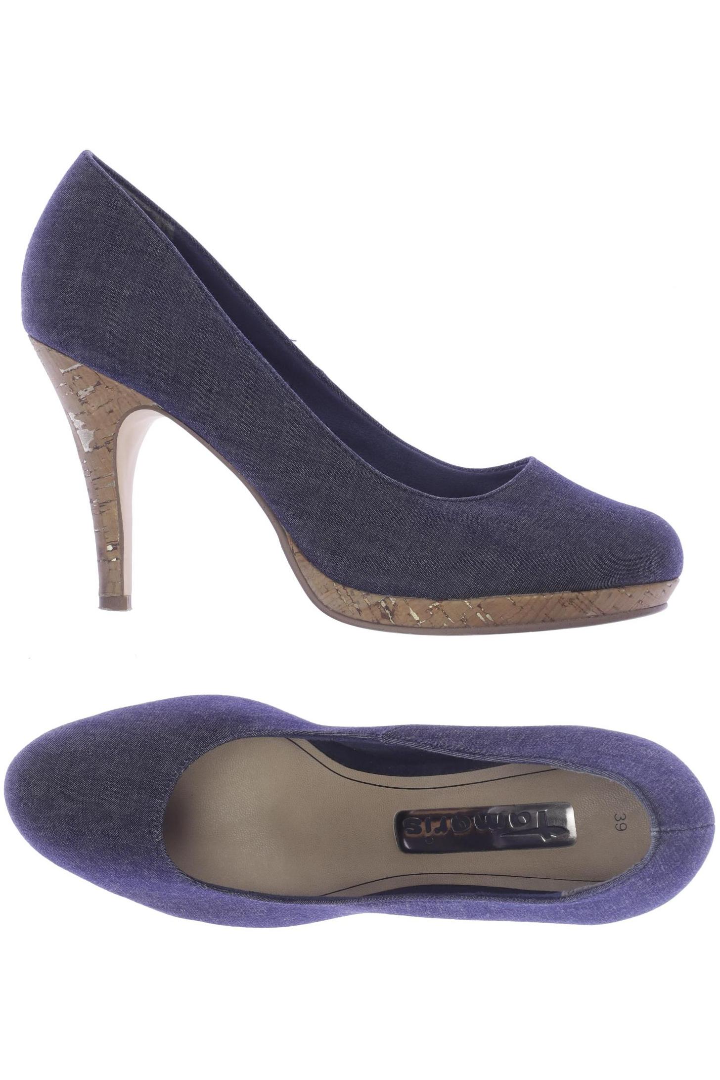 

Tamaris Damen Pumps, marineblau, Gr. 39