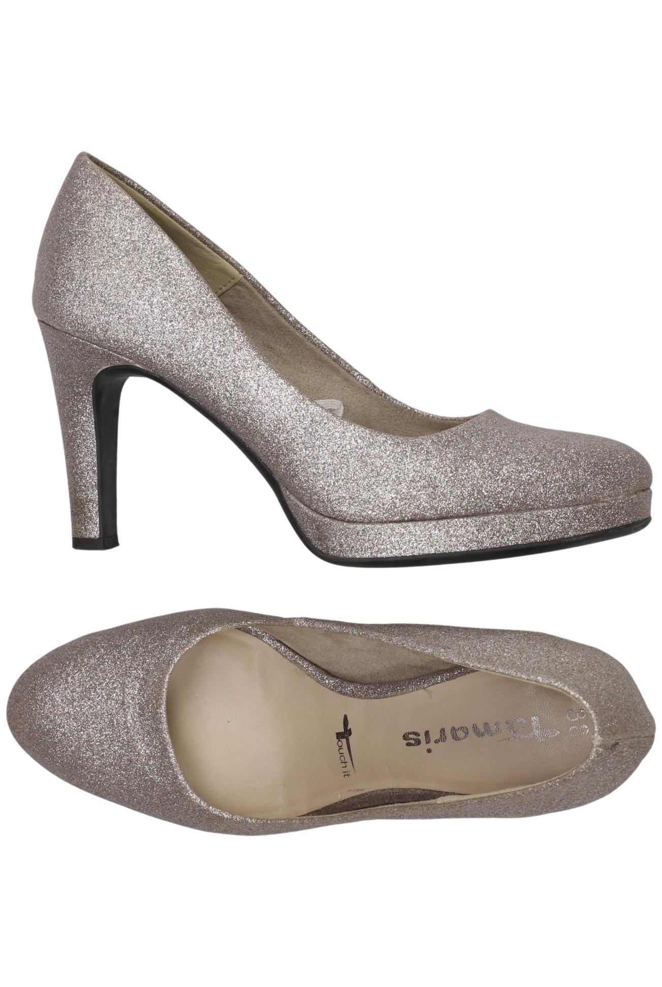 

Tamaris Damen Pumps, silber, Gr. 38