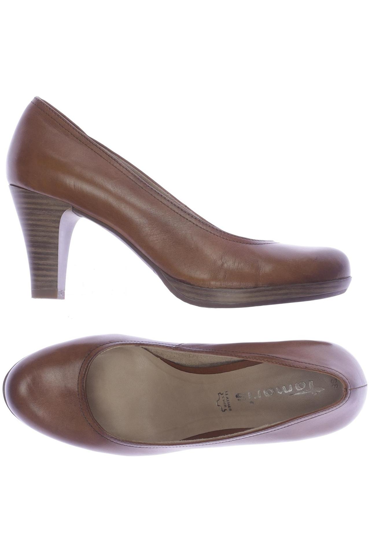 

Tamaris Damen Pumps, braun, Gr. 38