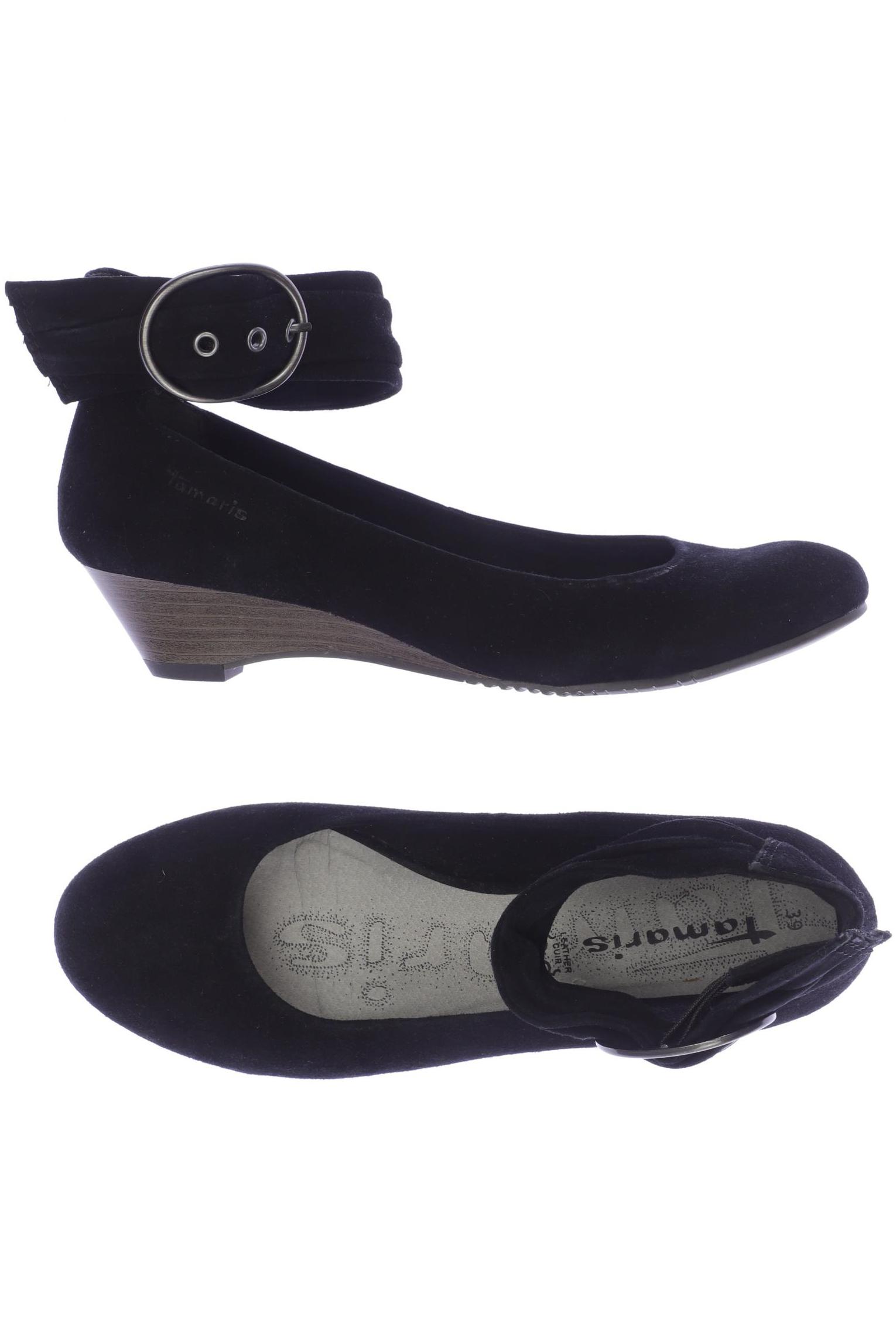 

Tamaris Damen Pumps, schwarz, Gr. 39