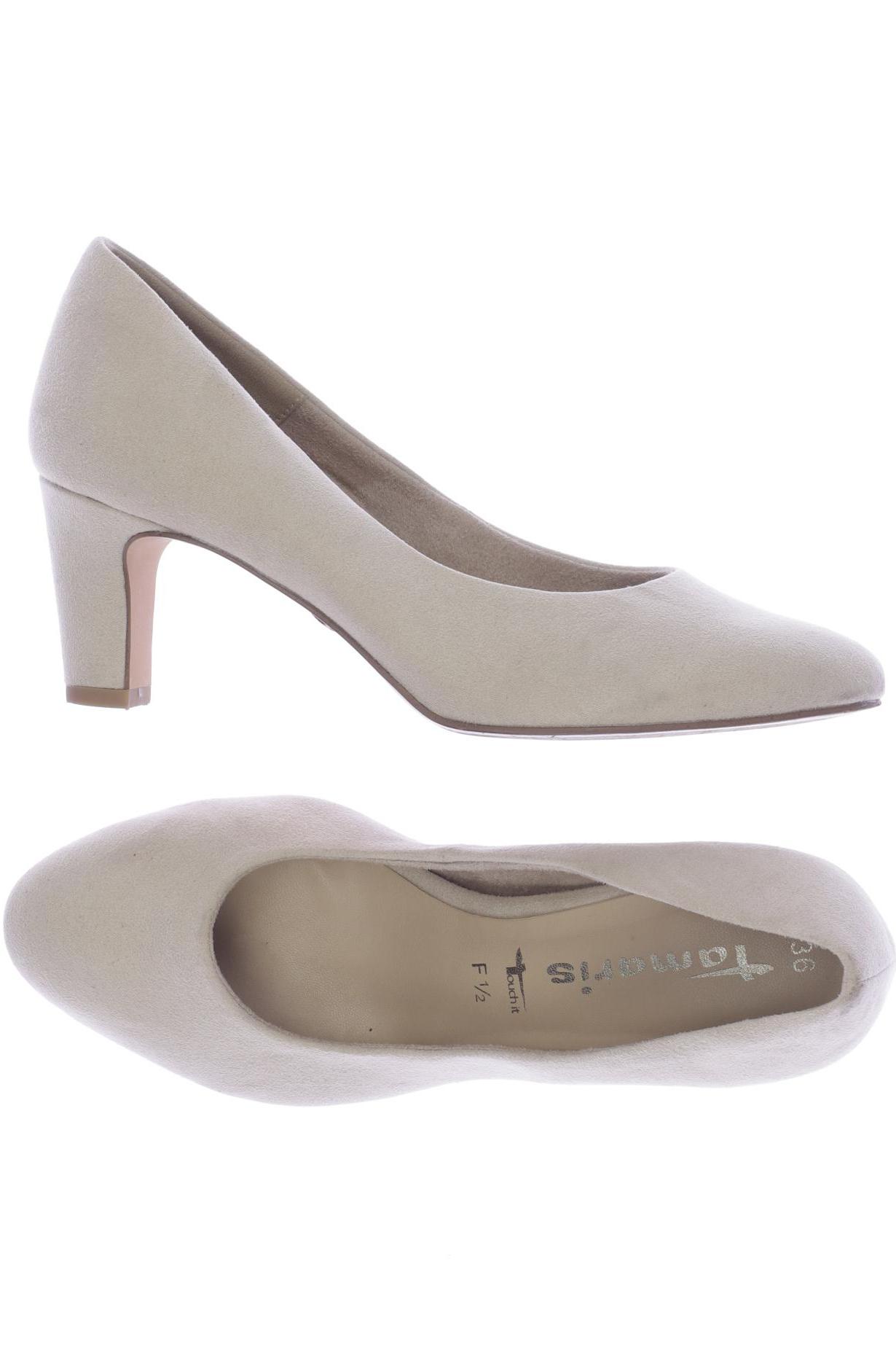 

Tamaris Damen Pumps, cremeweiß