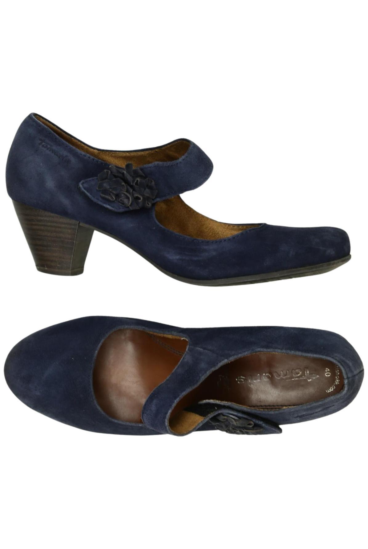 

Tamaris Damen Pumps, marineblau, Gr. 40