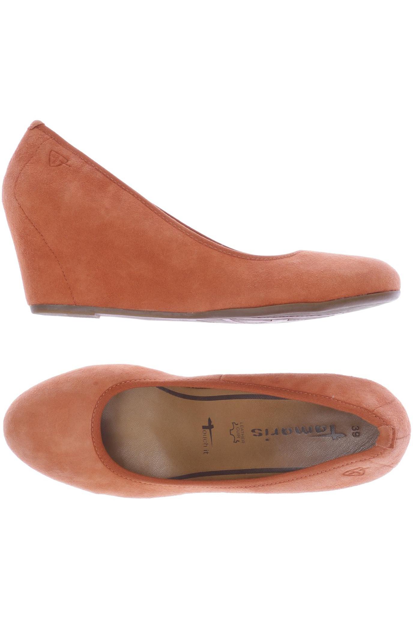 

Tamaris Damen Pumps, orange, Gr. 39