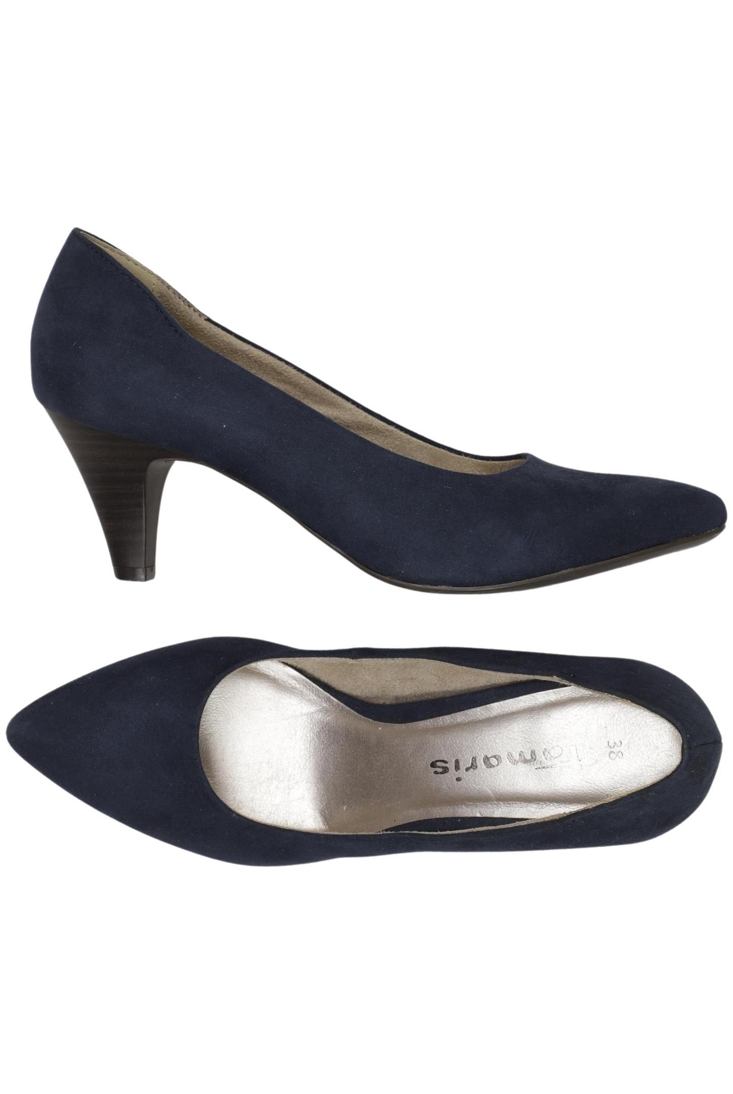 

Tamaris Damen Pumps, marineblau, Gr. 38