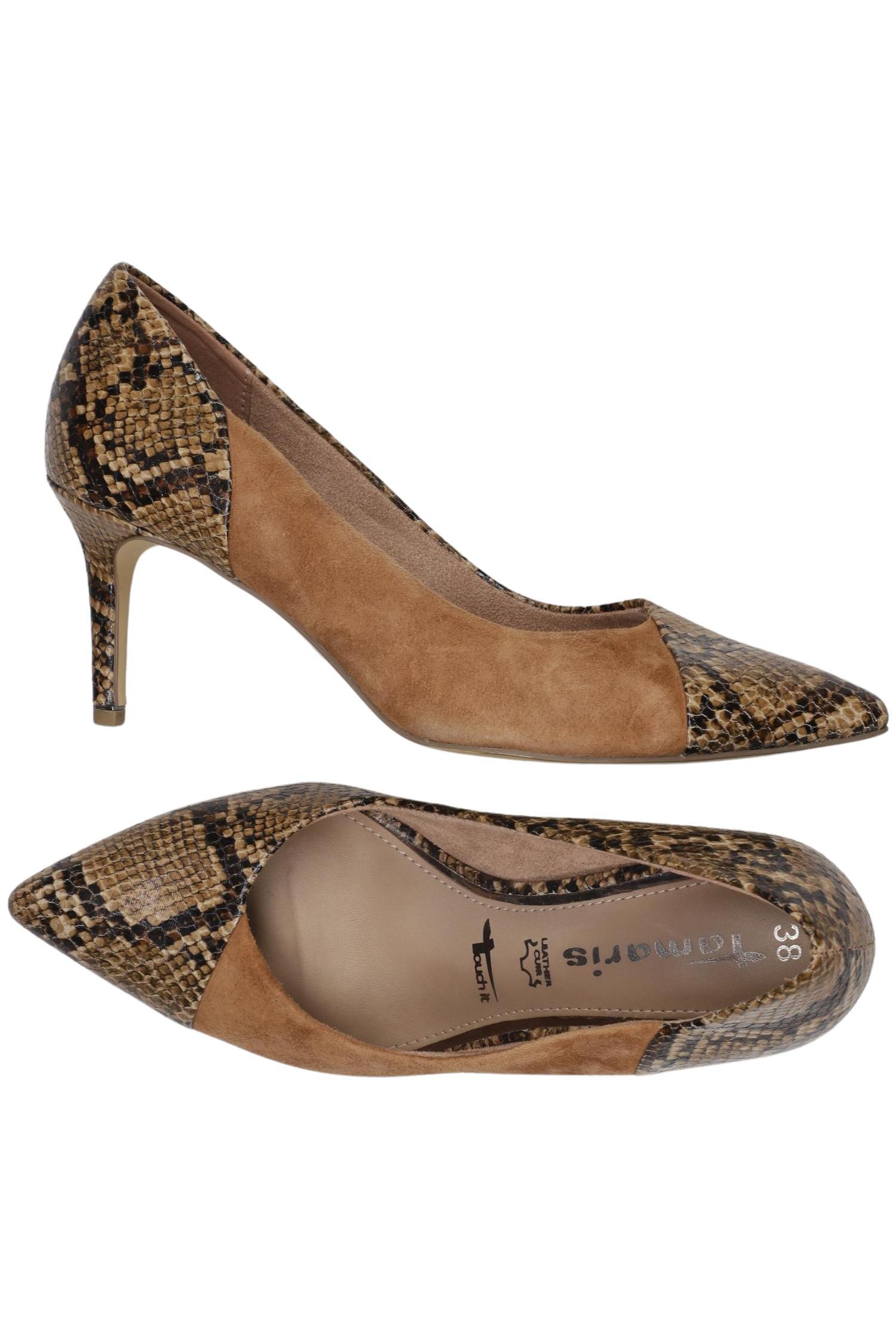 

Tamaris Damen Pumps, braun, Gr. 38