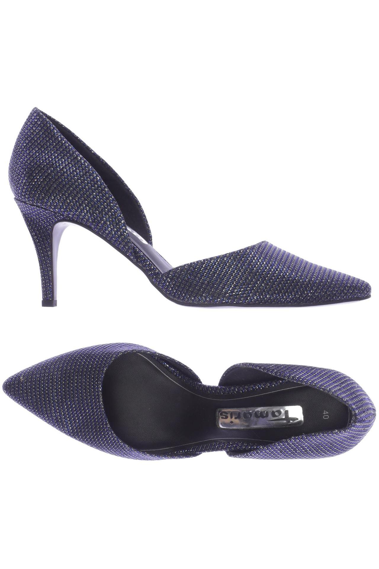 

Tamaris Damen Pumps, marineblau, Gr. 40