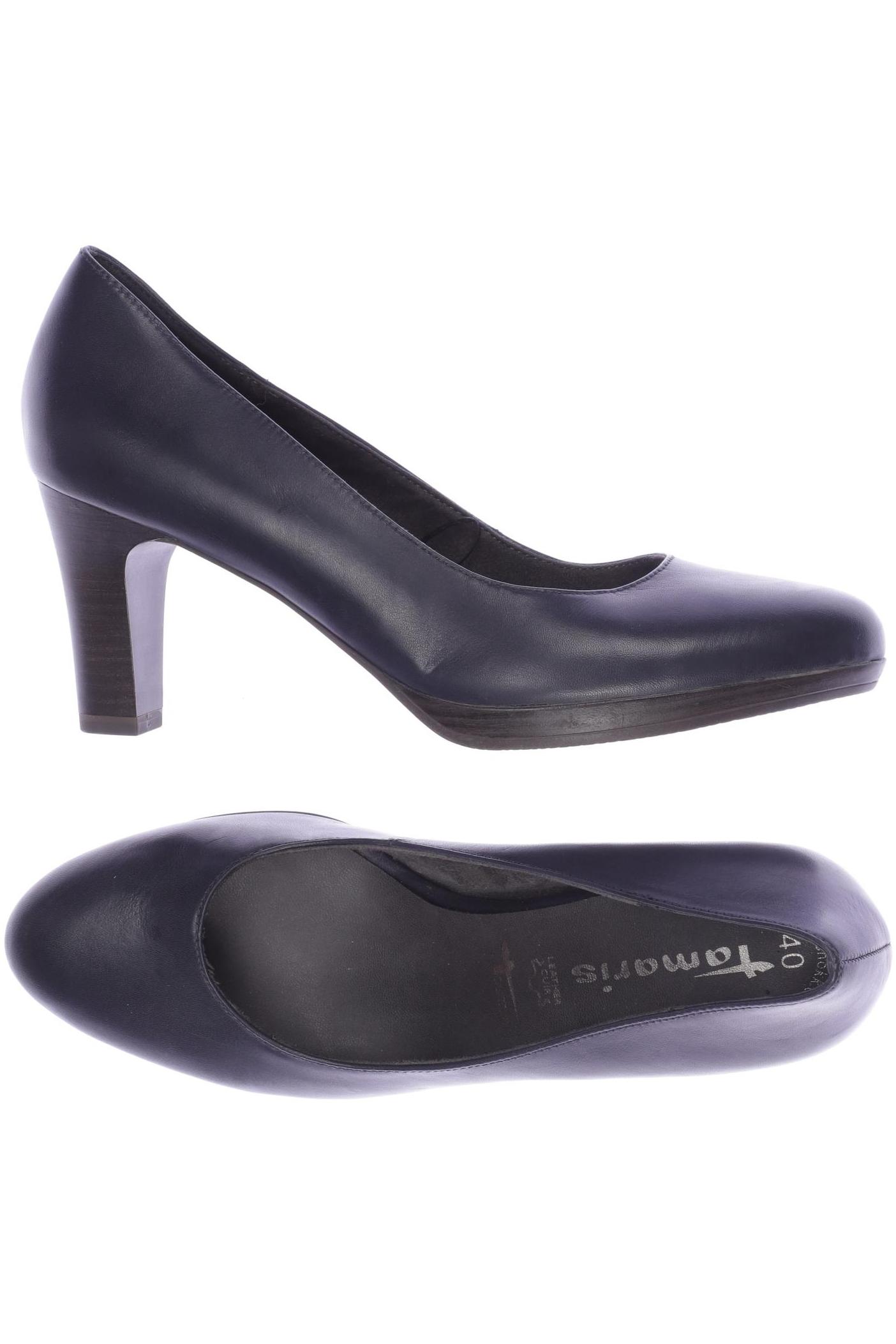 

Tamaris Damen Pumps, marineblau, Gr. 40