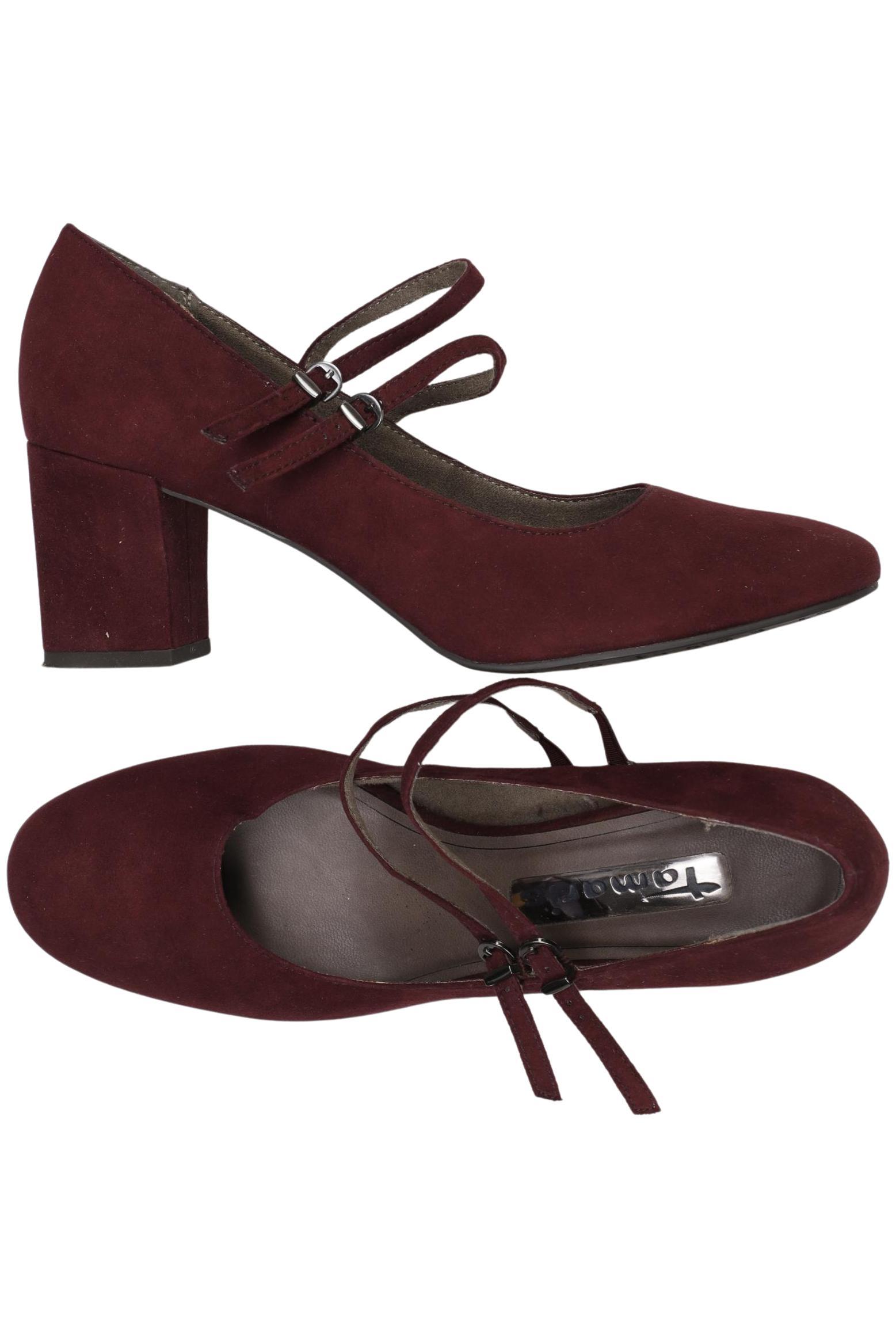 

Tamaris Damen Pumps, bordeaux, Gr. 41