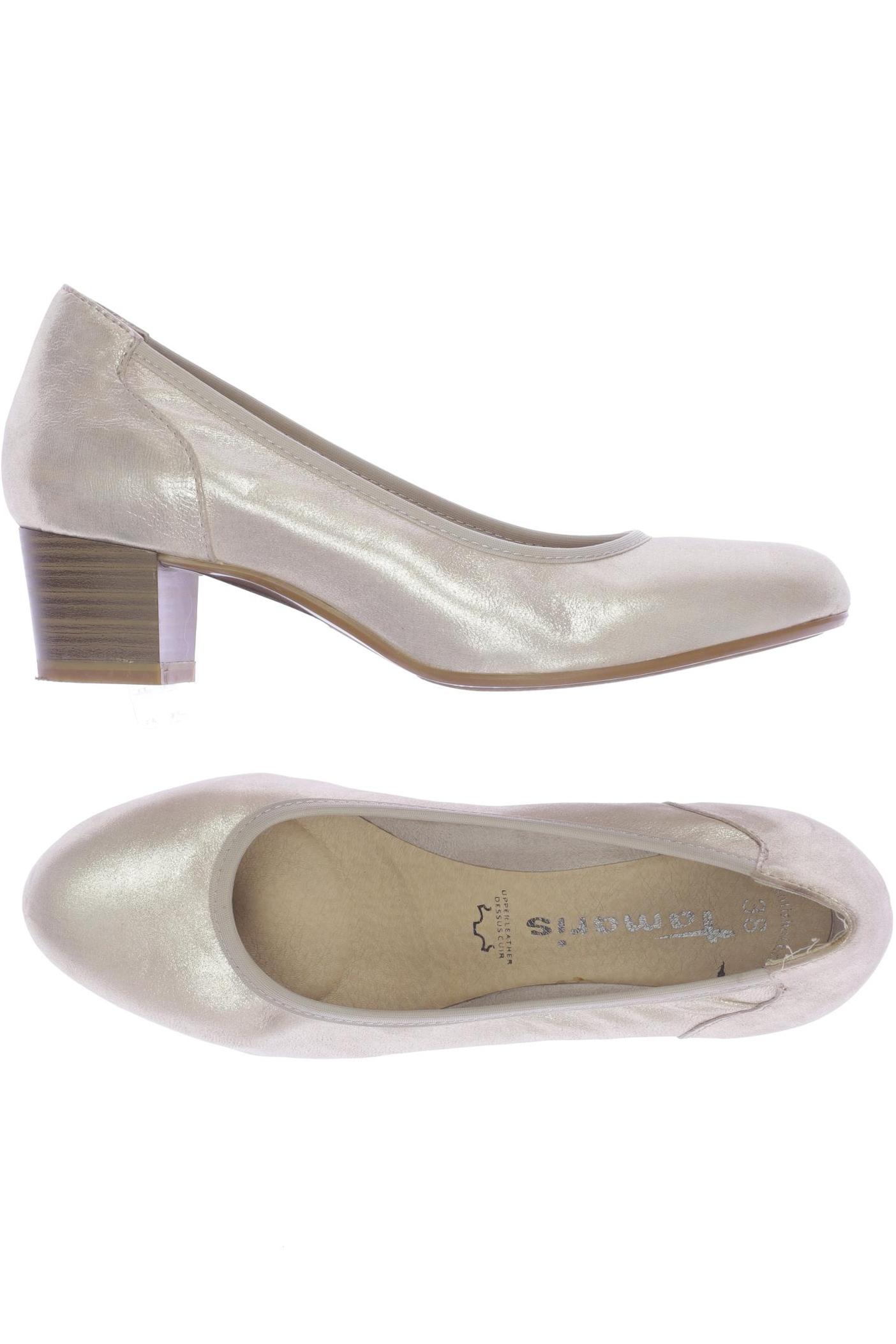 

Tamaris Damen Pumps, beige, Gr. 38