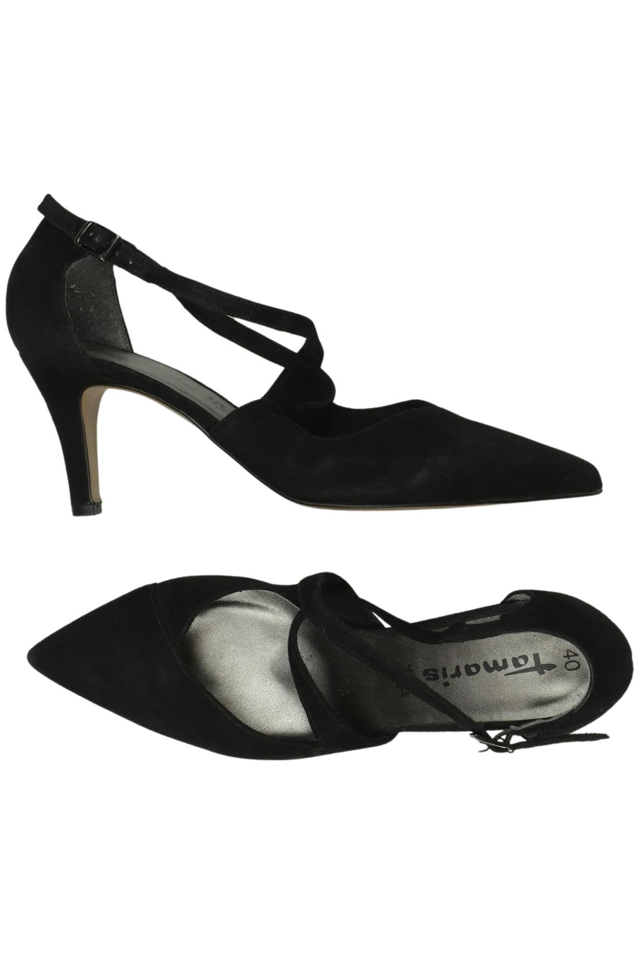 

Tamaris Damen Pumps, schwarz, Gr. 40