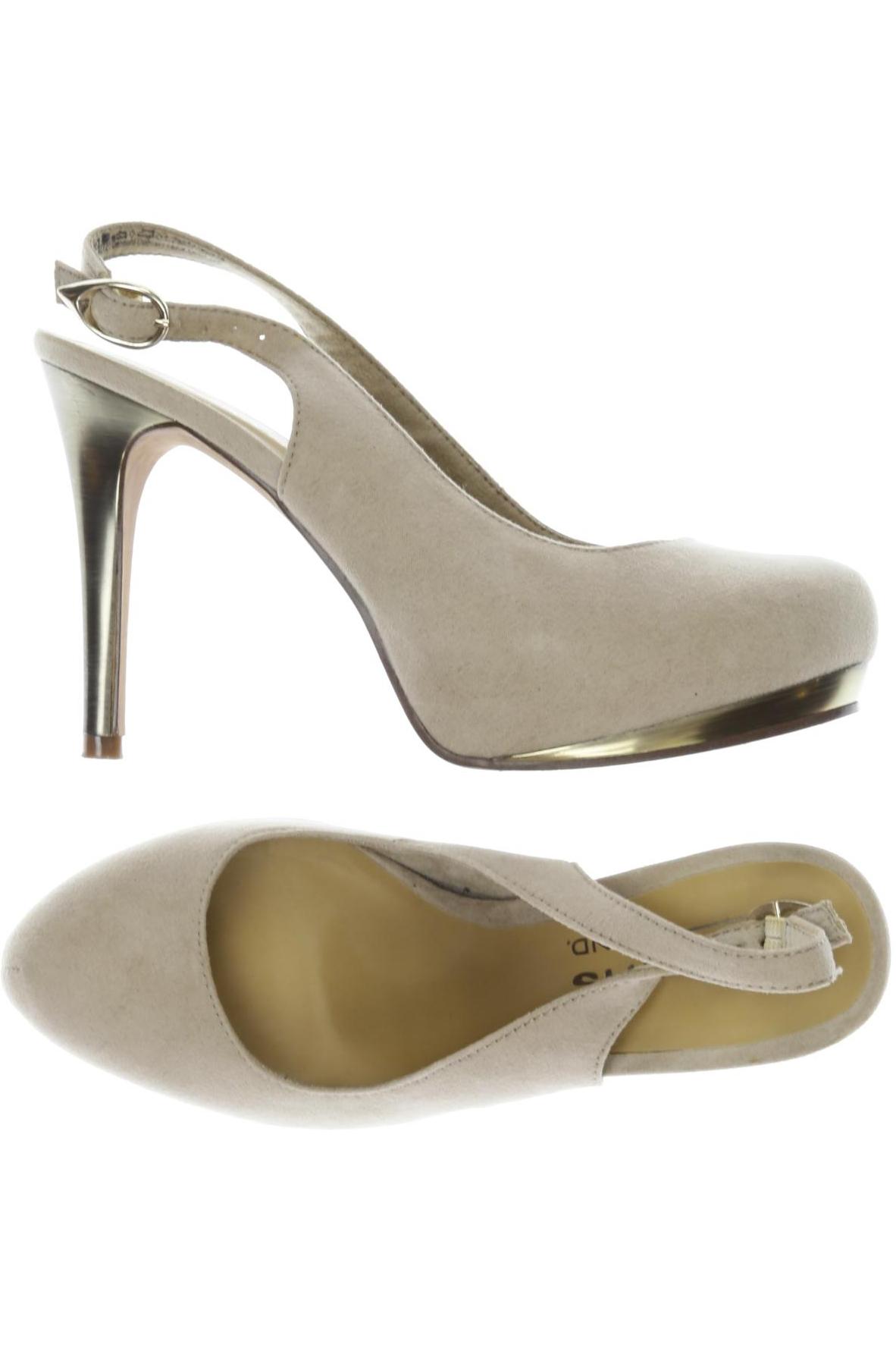 

Tamaris Damen Pumps, beige, Gr. 37