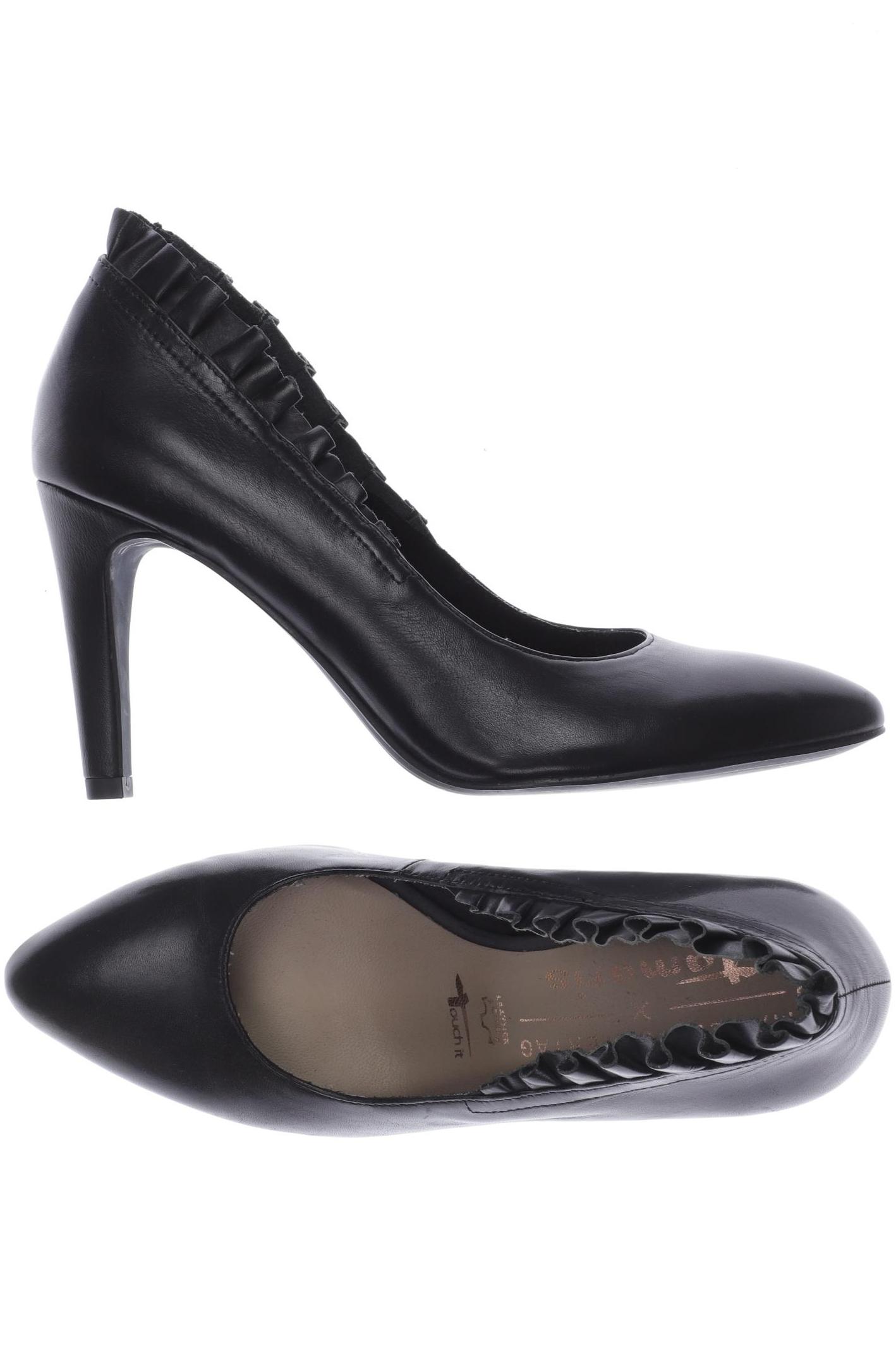 

Tamaris Damen Pumps, schwarz, Gr. 38