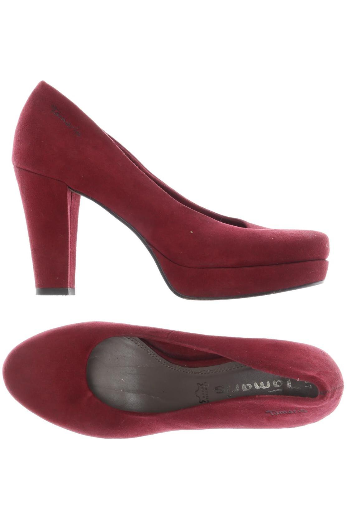 

Tamaris Damen Pumps, bordeaux, Gr. 37