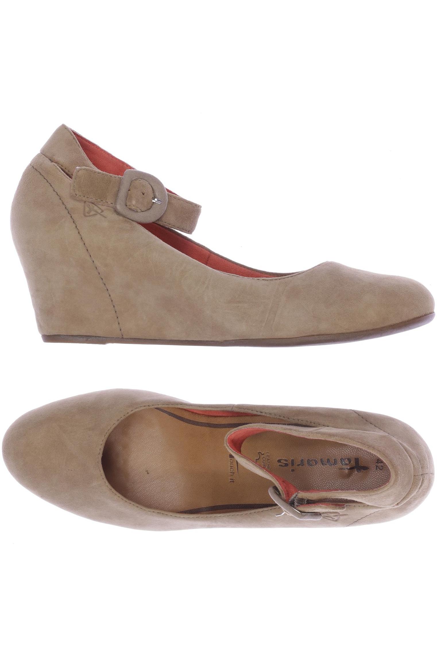

Tamaris Damen Pumps, beige, Gr. 42