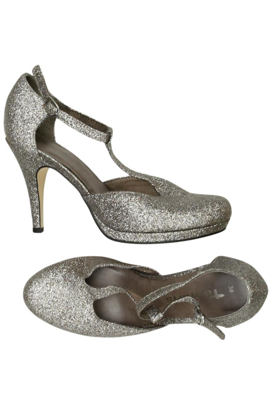 

Tamaris Damen Pumps, silber, Gr. 38