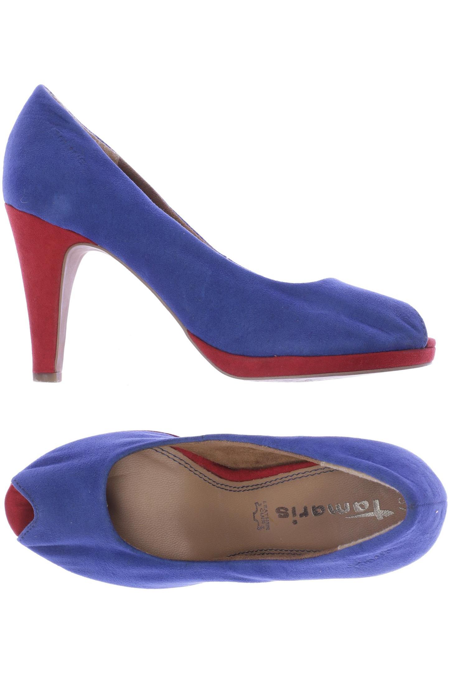 

Tamaris Damen Pumps, blau, Gr. 37