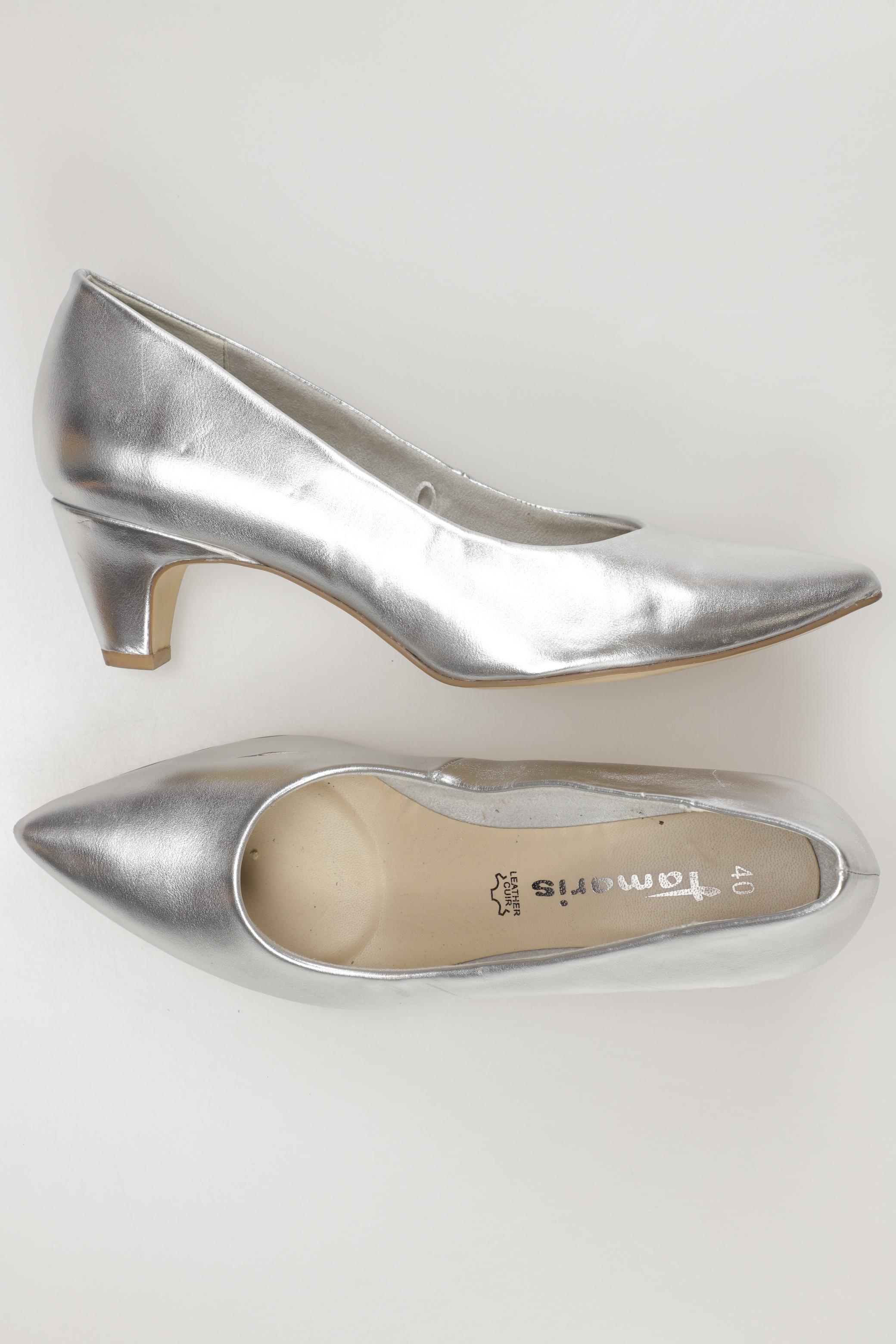 

Tamaris Damen Pumps, silber, Gr. 40