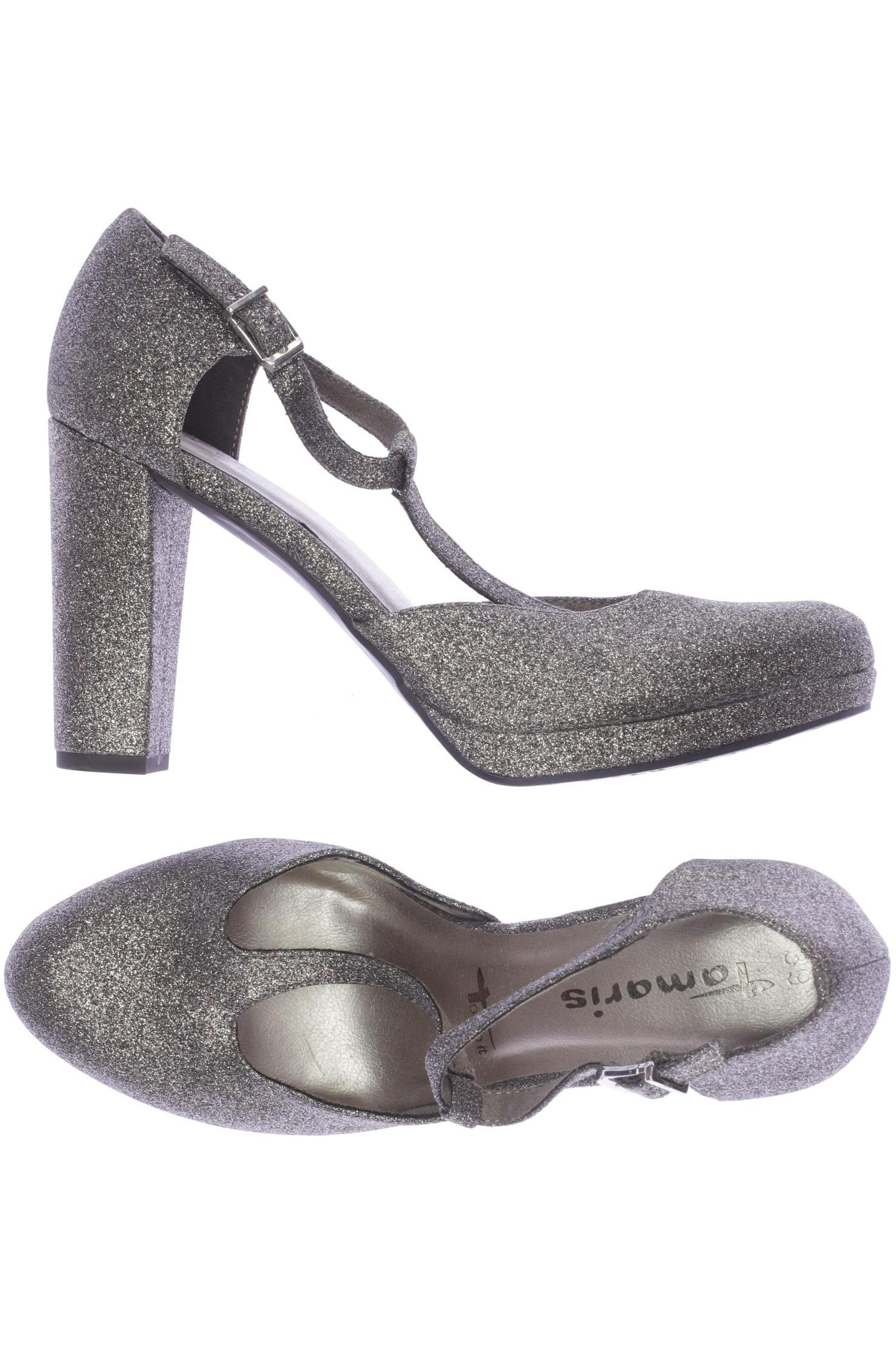 

Tamaris Damen Pumps, gold, Gr. 39