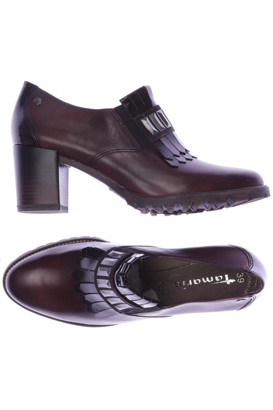 

Tamaris Damen Pumps, bordeaux, Gr. 39
