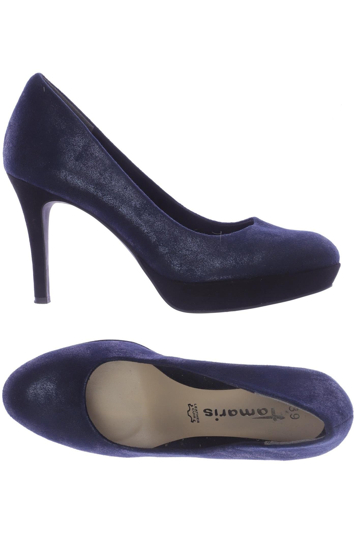 

Tamaris Damen Pumps, marineblau, Gr. 39
