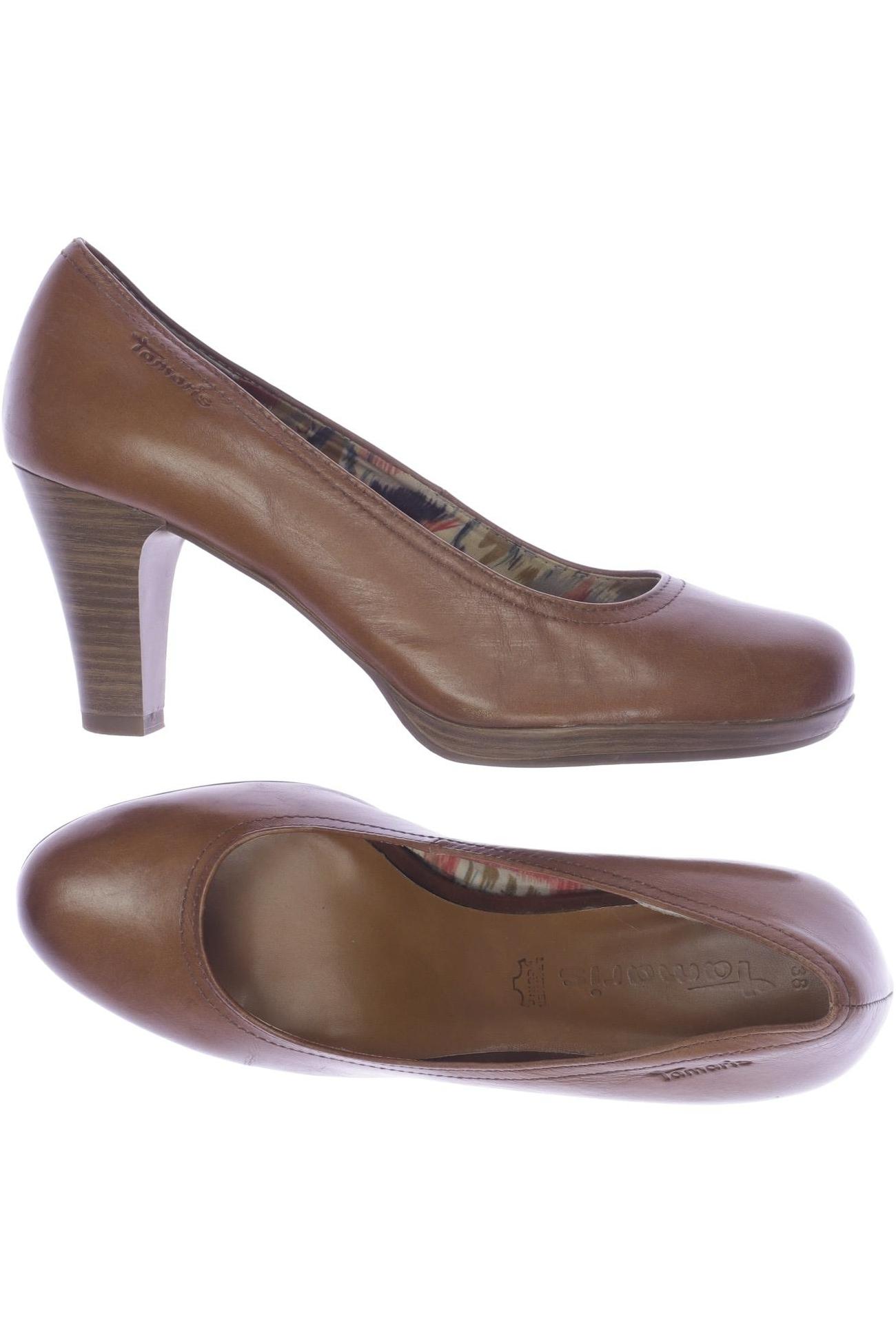 

Tamaris Damen Pumps, braun, Gr. 38