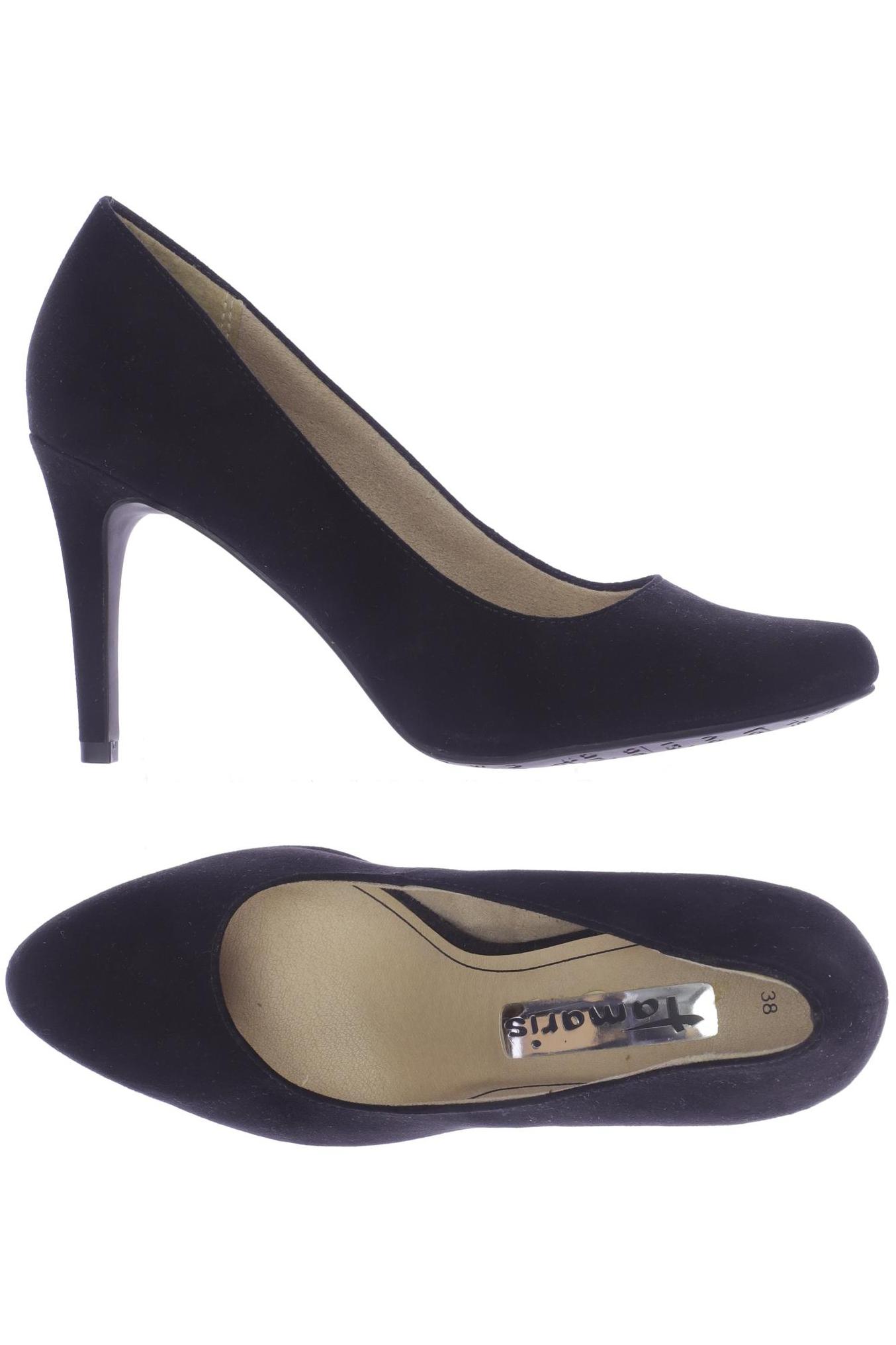 

Tamaris Damen Pumps, schwarz, Gr. 38