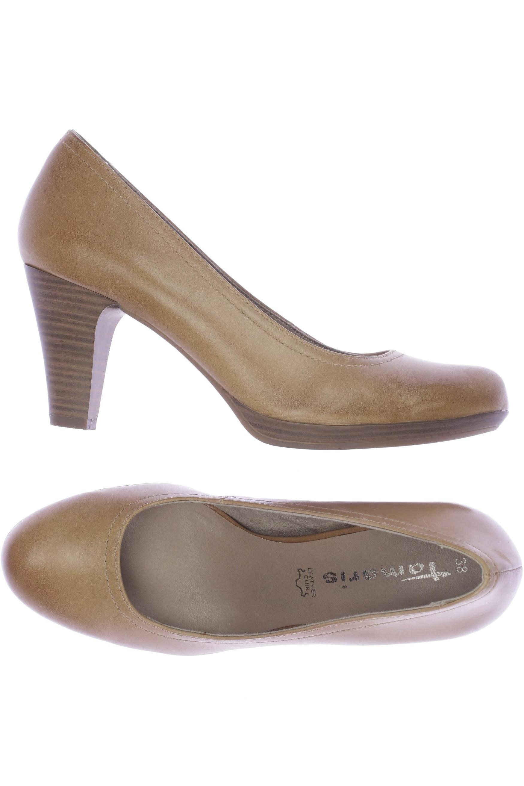 

Tamaris Damen Pumps, beige, Gr. 38