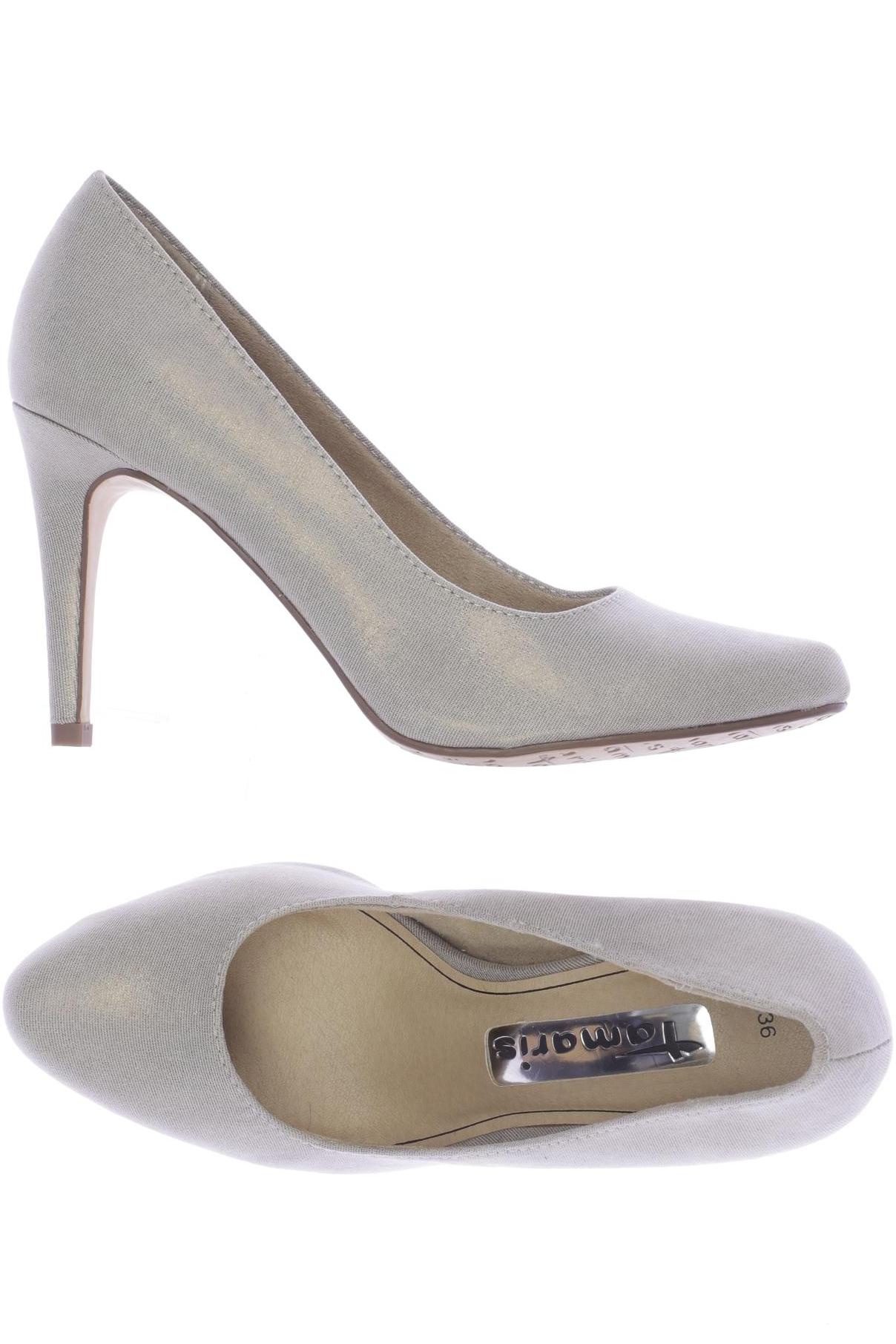 

Tamaris Damen Pumps, gold, Gr. 36
