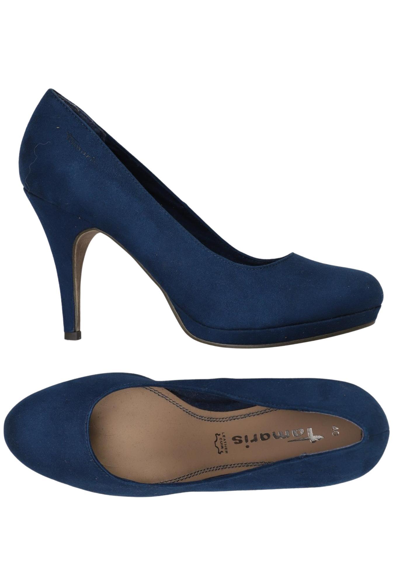 

Tamaris Damen Pumps, marineblau, Gr. 40