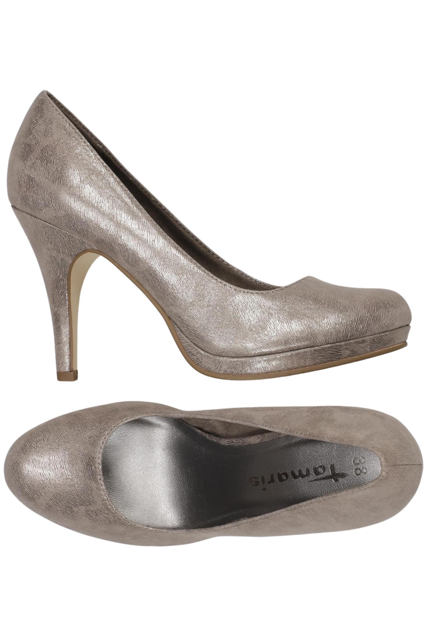 

Tamaris Damen Pumps, silber, Gr. 38