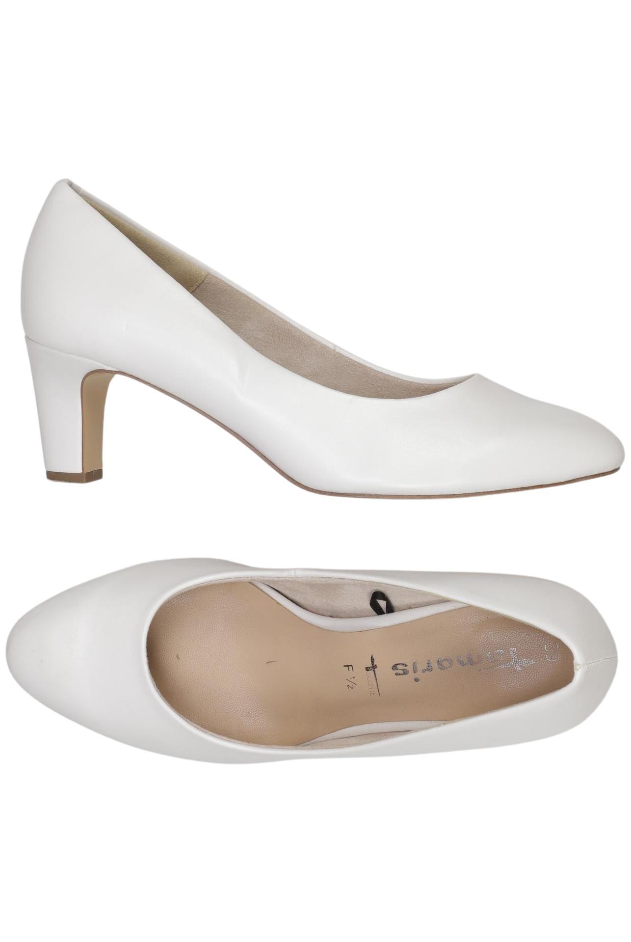 

Tamaris Damen Pumps, weiß, Gr. 39