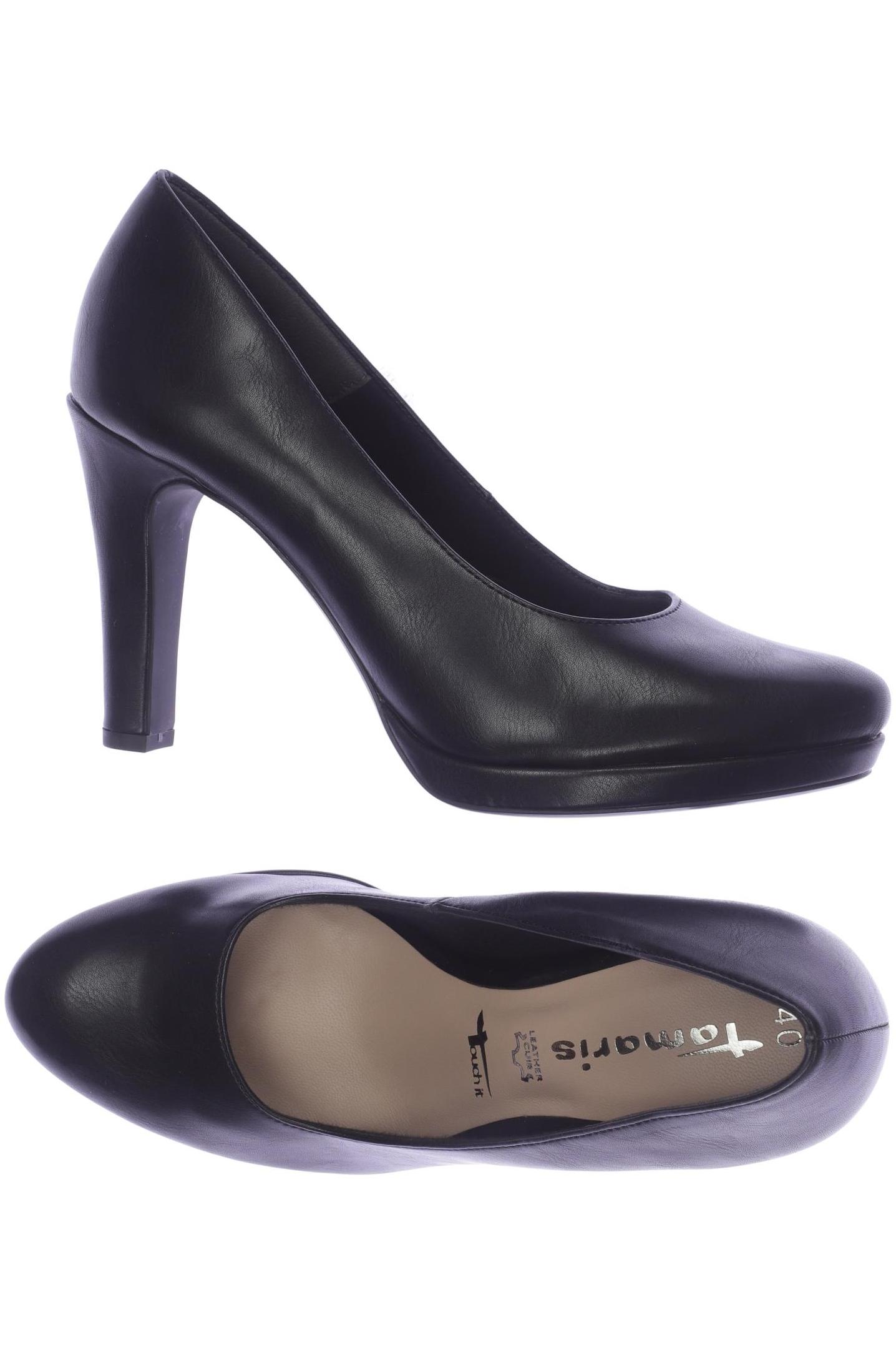 

Tamaris Damen Pumps, schwarz, Gr. 40