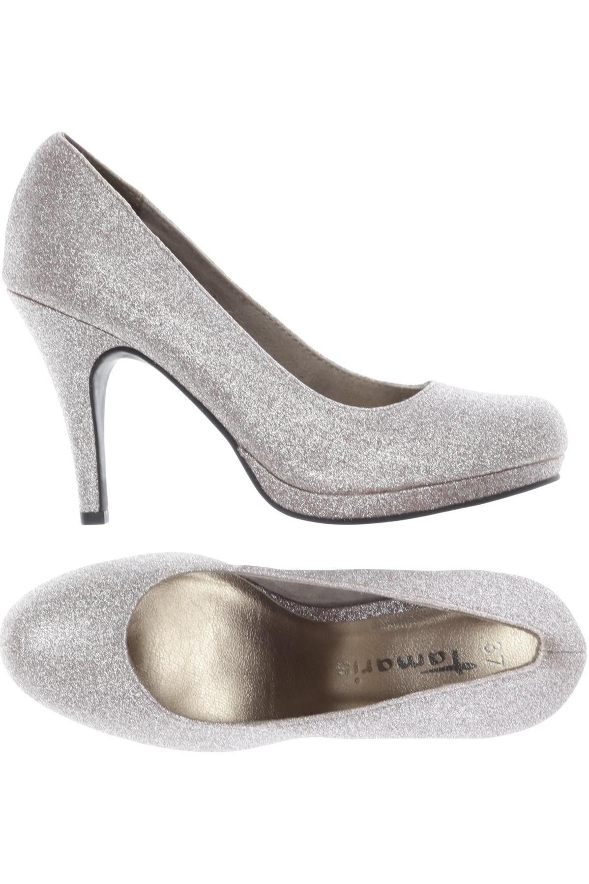 

Tamaris Damen Pumps, silber, Gr. 37