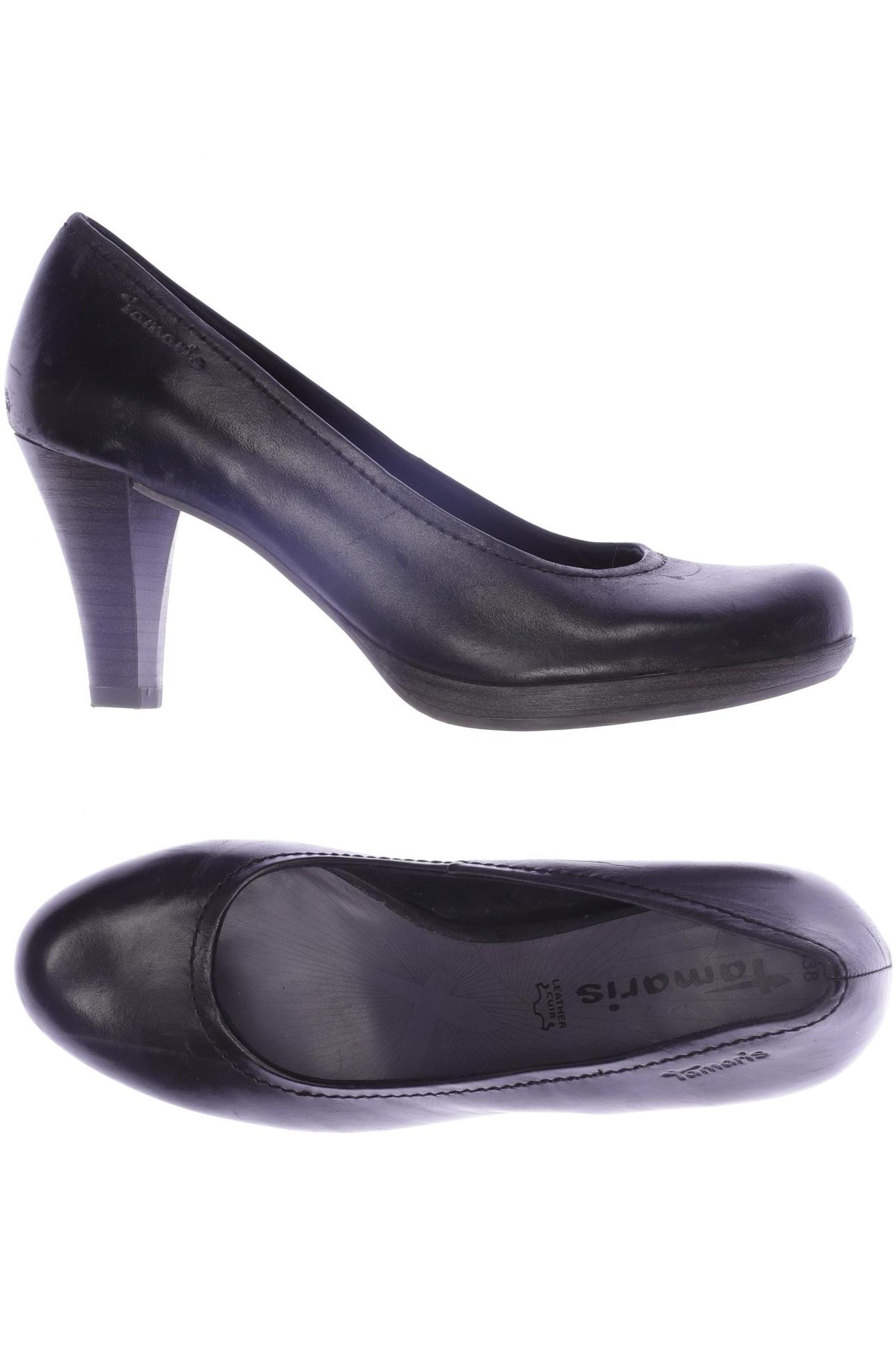 

Tamaris Damen Pumps, schwarz, Gr. 38