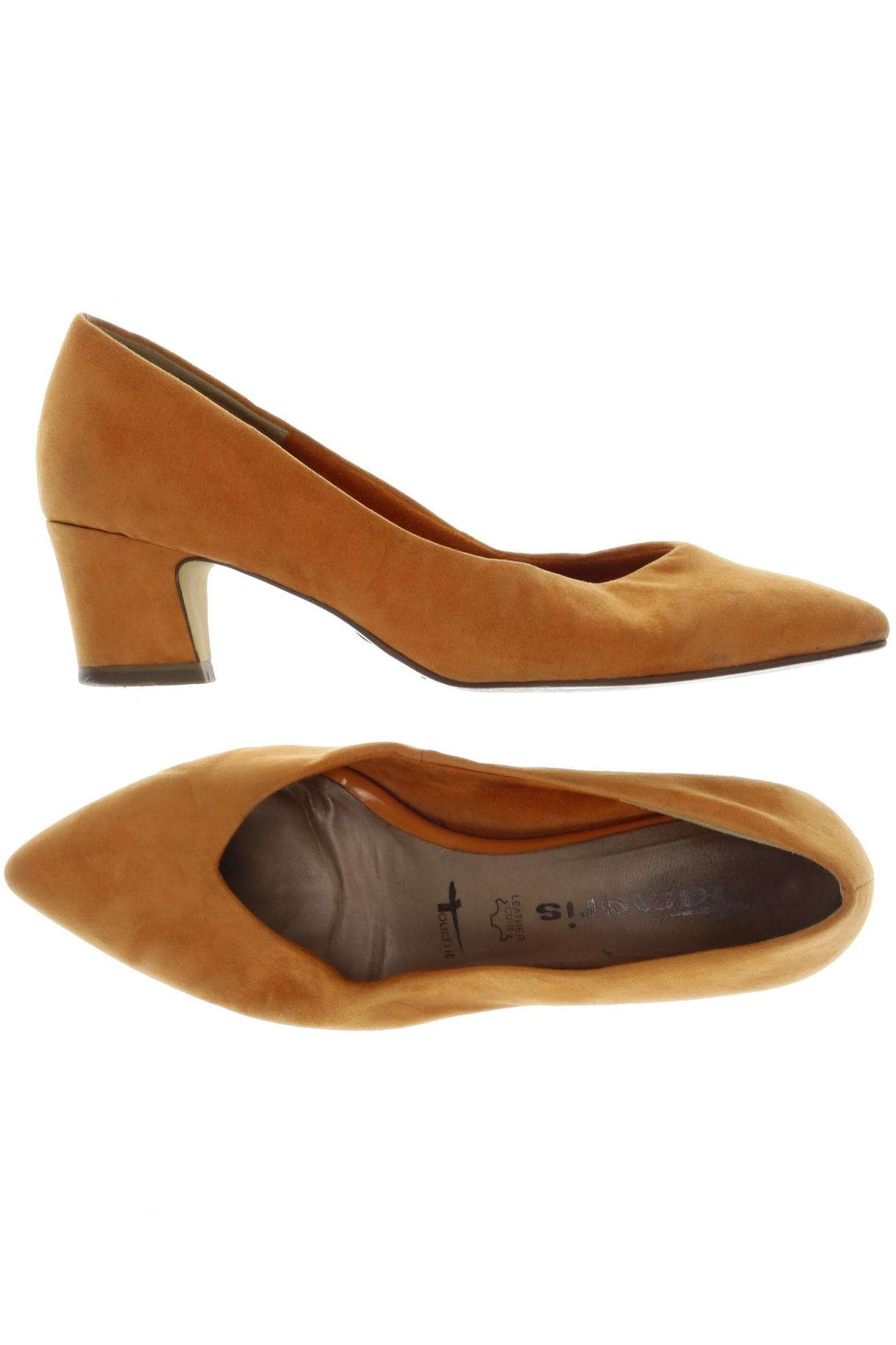 

Tamaris Damen Pumps, orange, Gr. 39