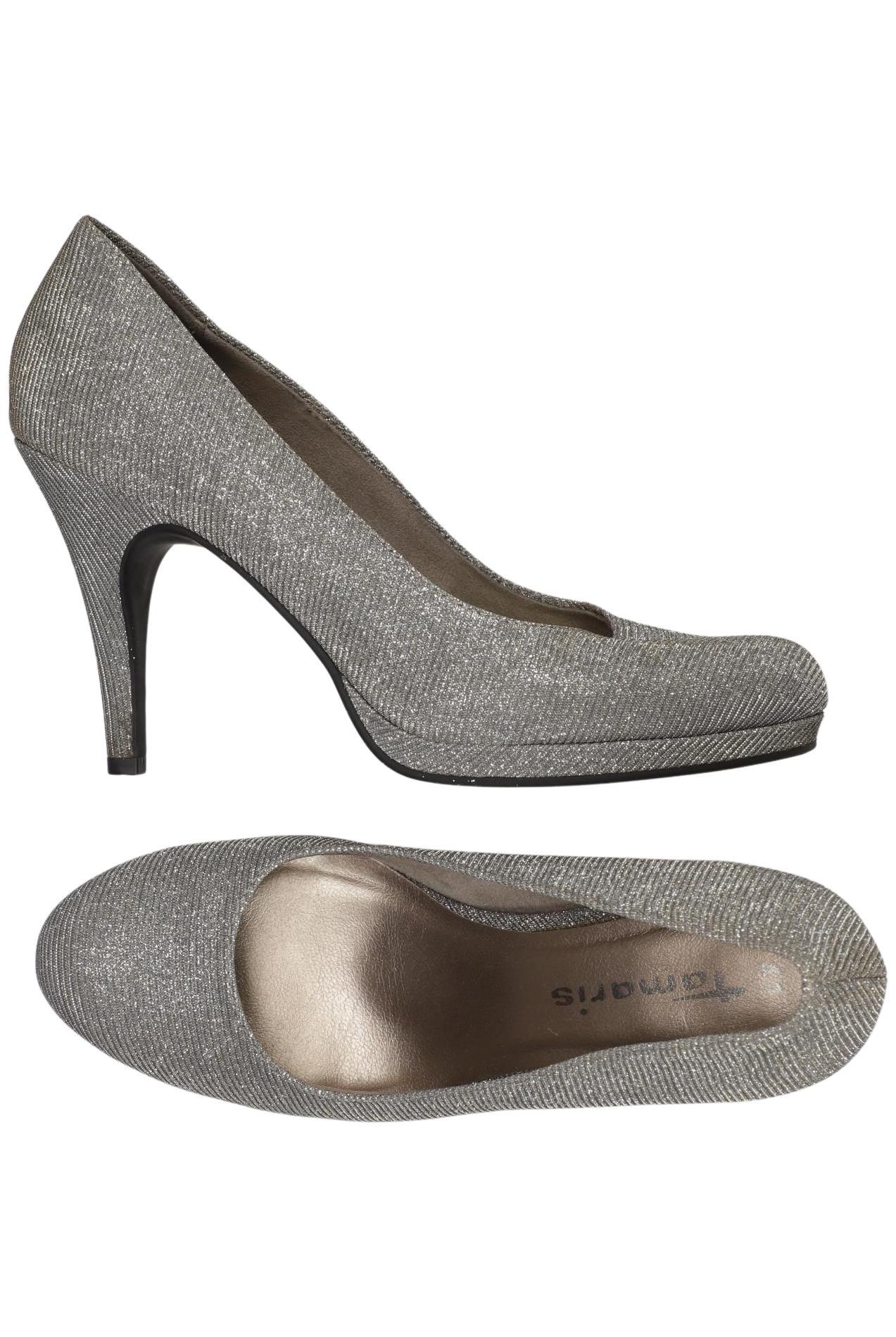 

Tamaris Damen Pumps, silber, Gr. 41