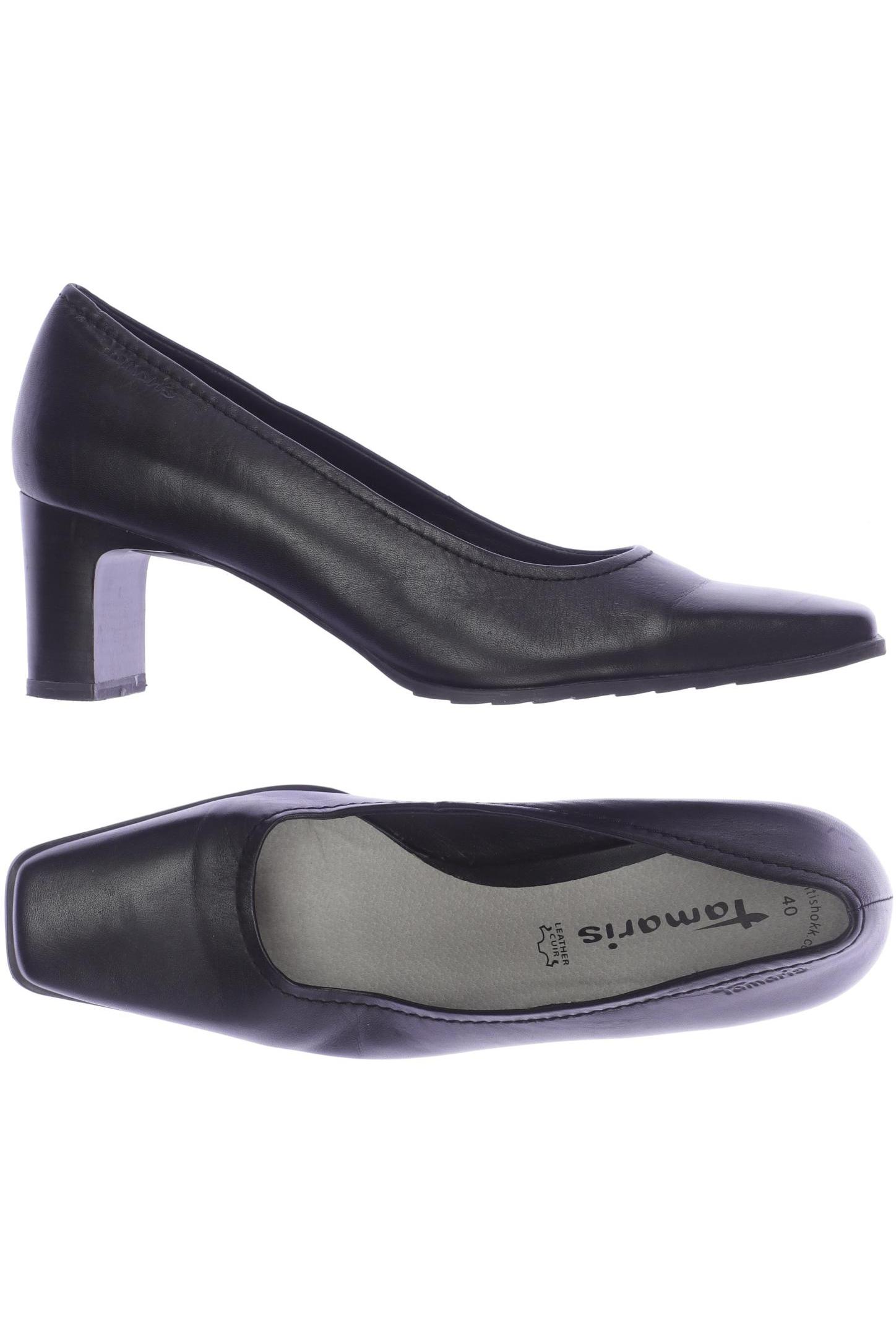 

Tamaris Damen Pumps, schwarz, Gr. 40