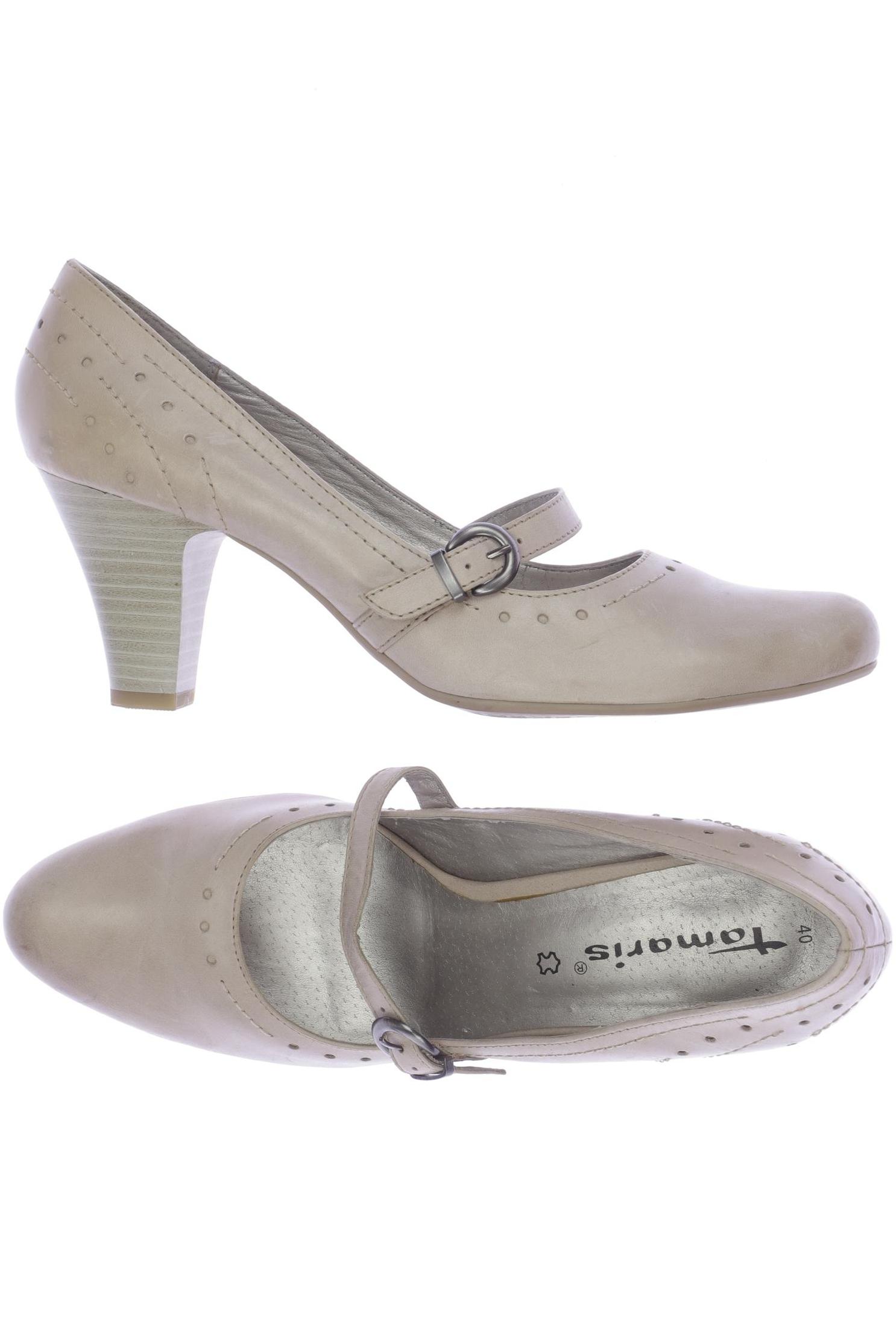 

Tamaris Damen Pumps, beige, Gr. 40