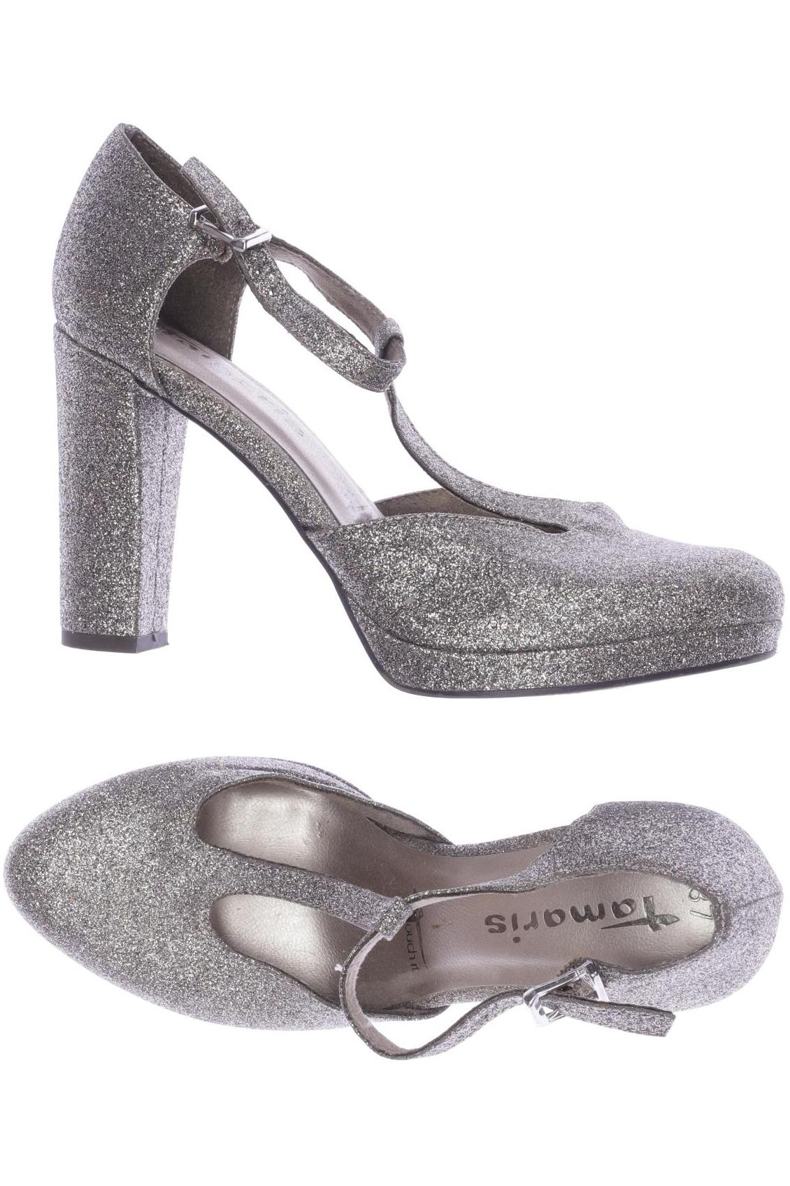 

Tamaris Damen Pumps, silber, Gr. 37