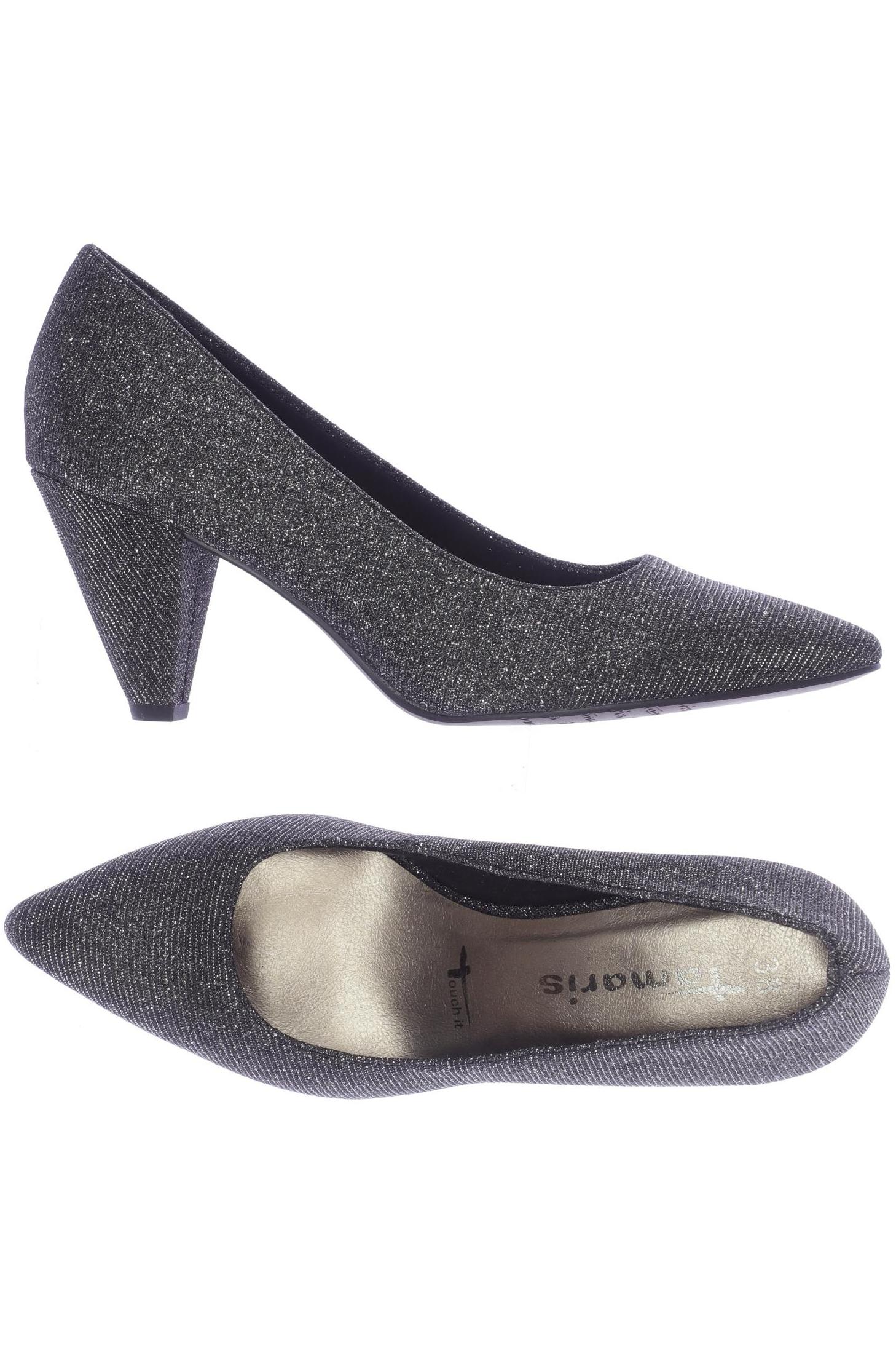 

Tamaris Damen Pumps, silber, Gr. 38