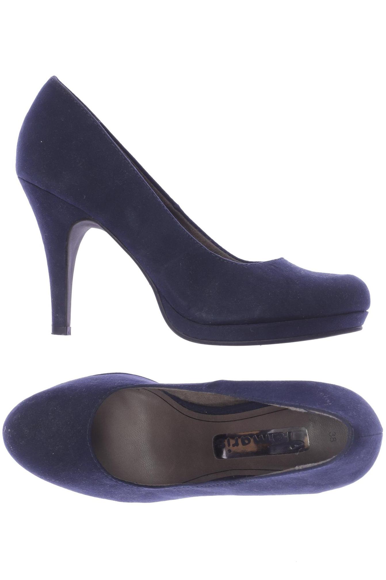 

Tamaris Damen Pumps, marineblau, Gr. 38