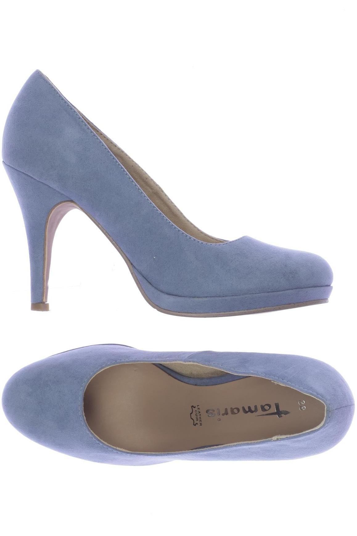 

Tamaris Damen Pumps, blau, Gr. 38