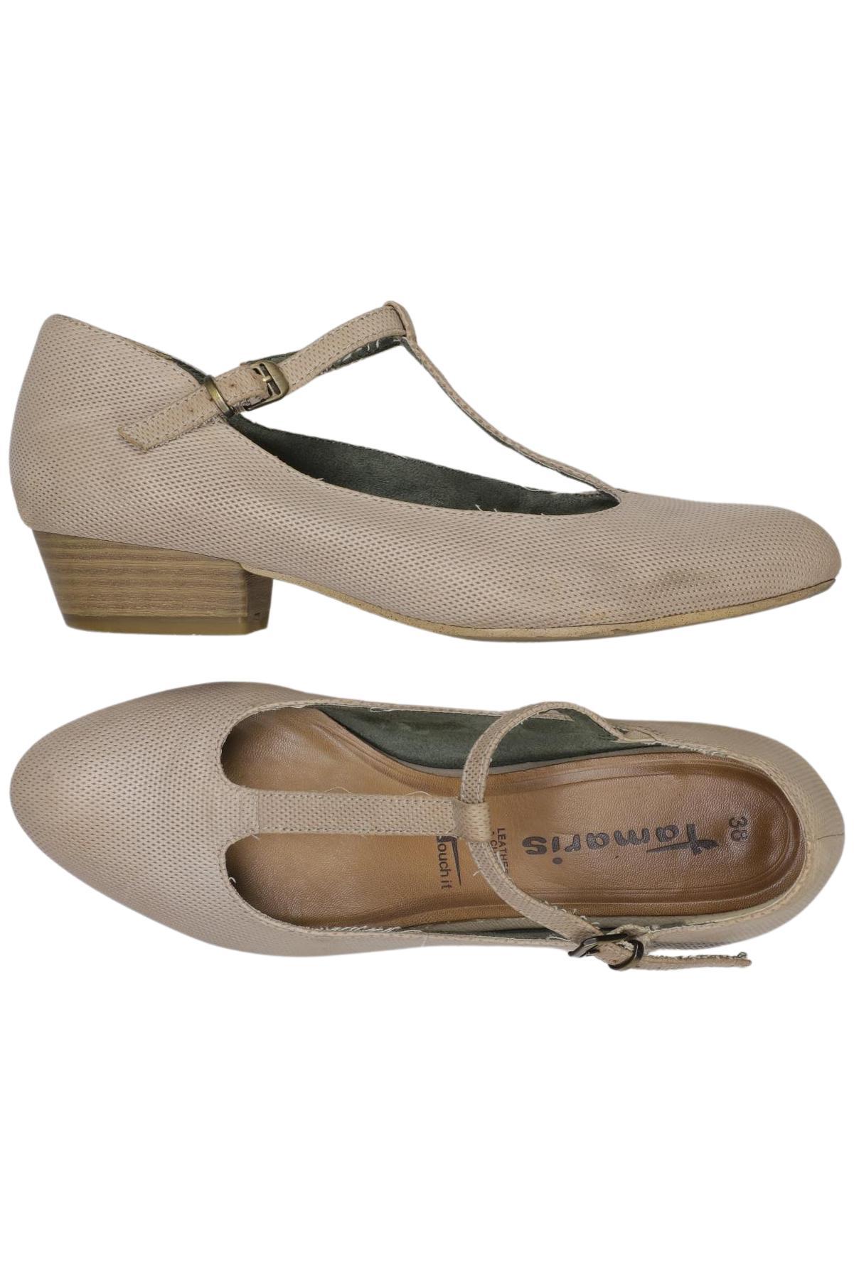 

Tamaris Damen Pumps, beige, Gr. 38
