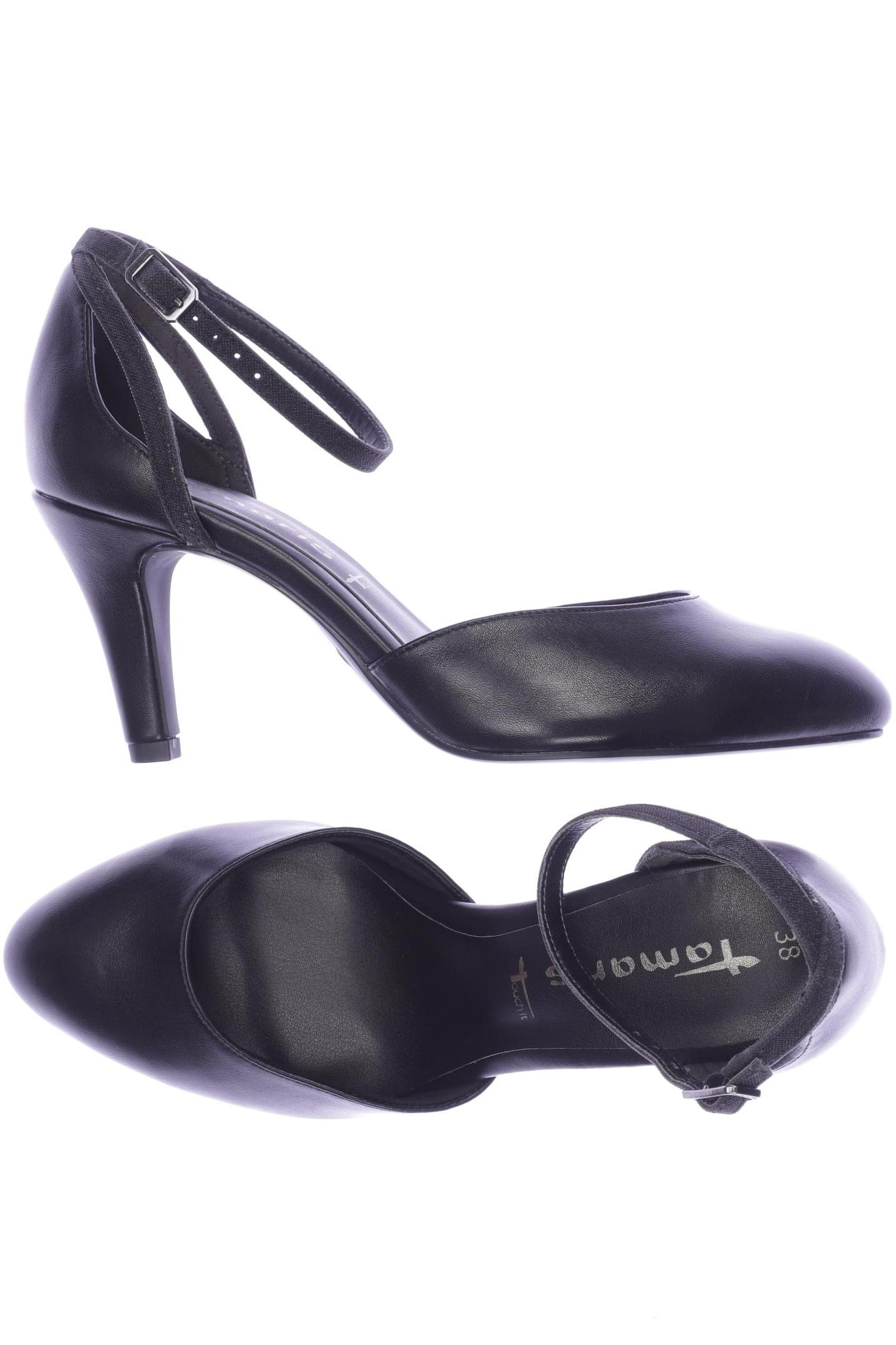

Tamaris Damen Pumps, schwarz, Gr. 38