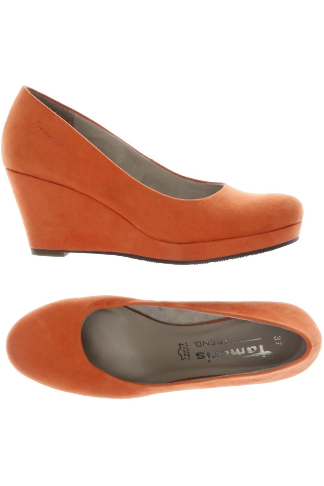 

Tamaris Damen Pumps, orange, Gr. 37